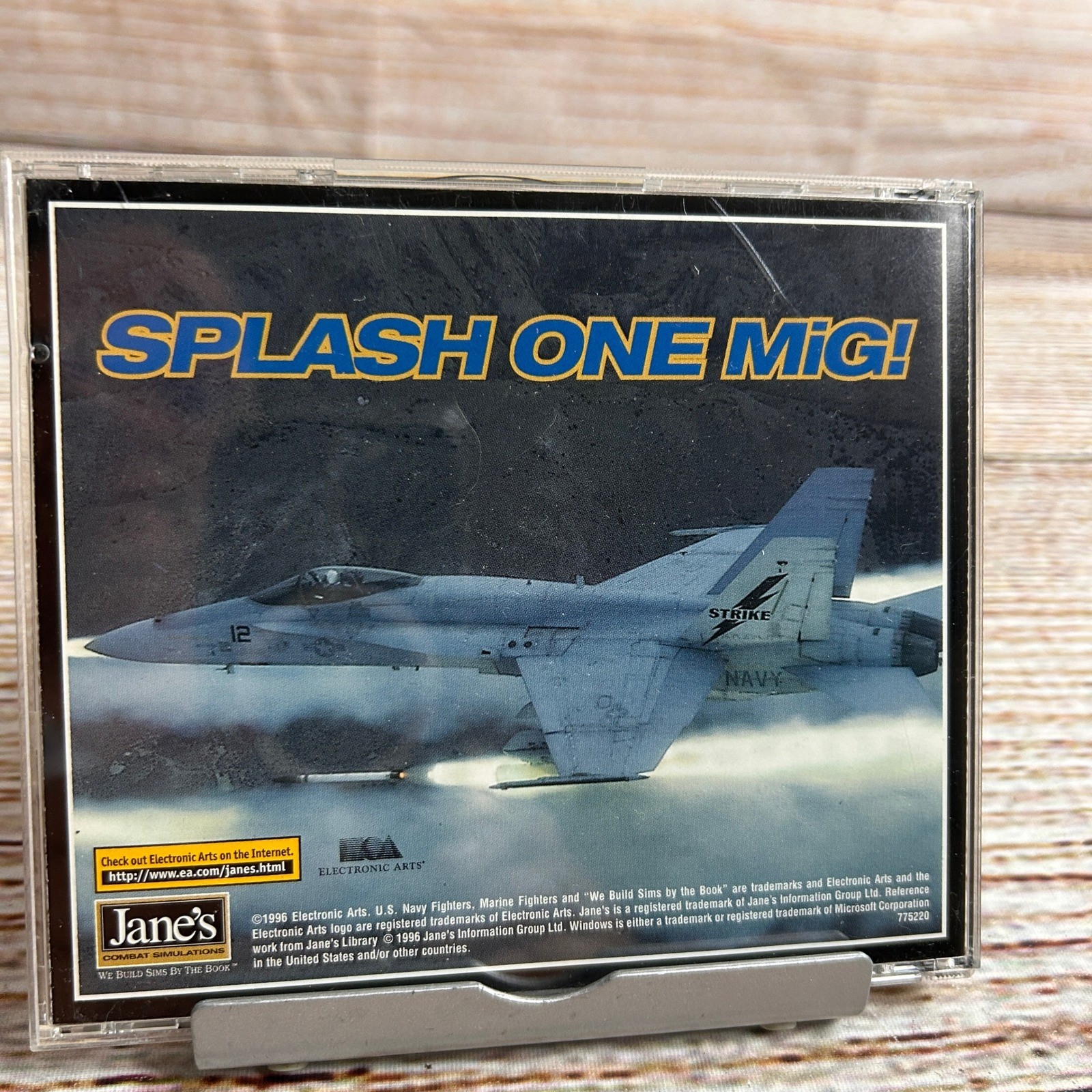 Janes Combat Simulations USNF 97 US Navy Fighters Windows 95 PC Game EA 1996