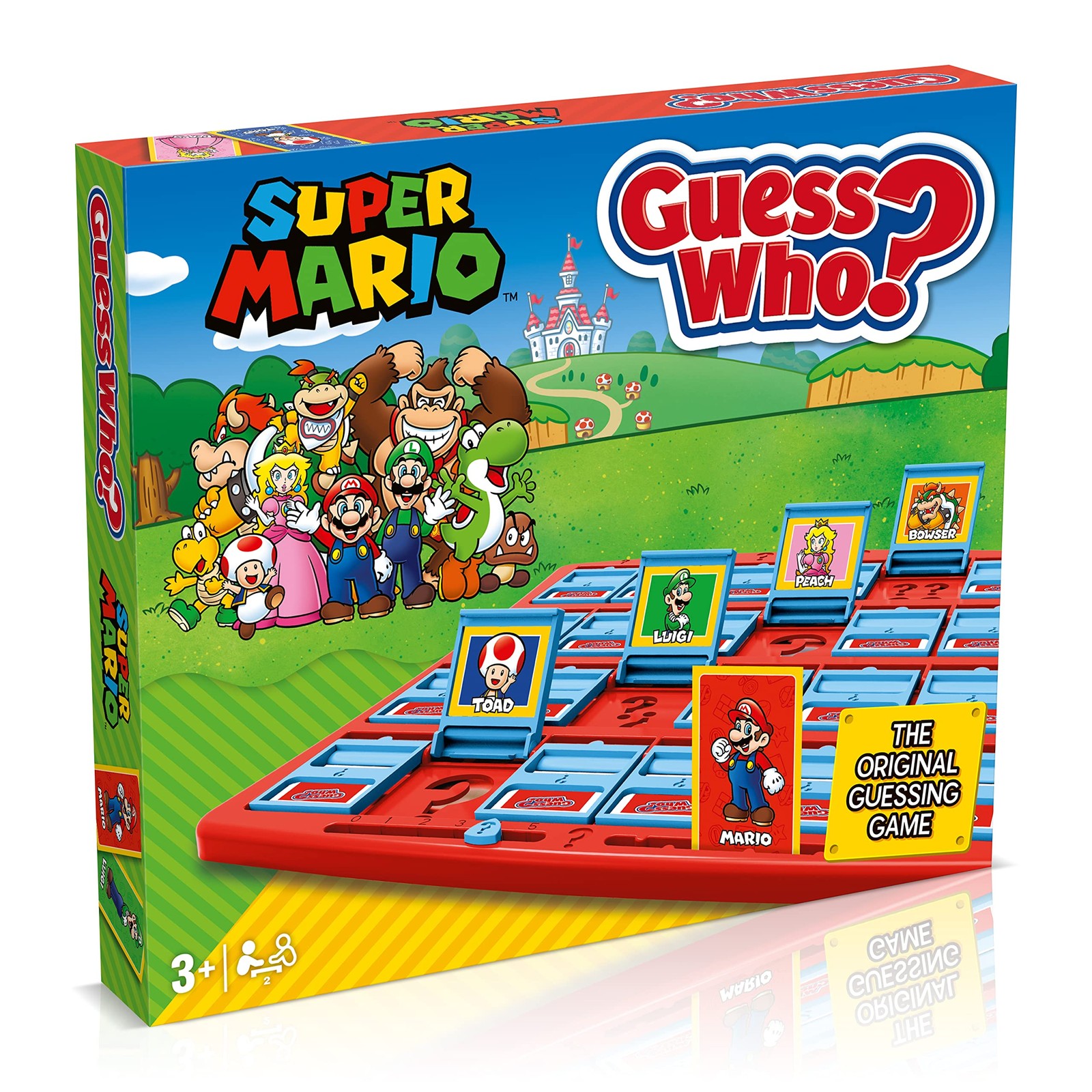 Super Mario Guess Who? Board Game, Play with Nintendo Characters Including Ma…