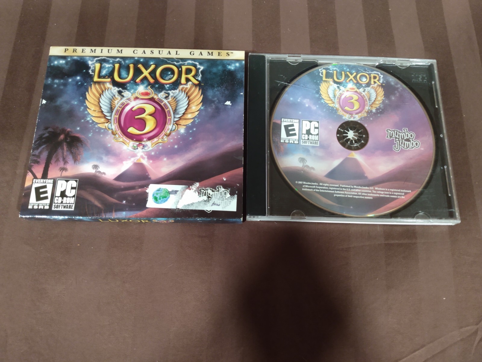 Luxor 3 PC CD-ROM Save Ancient Egypt Mumbo Jumbo