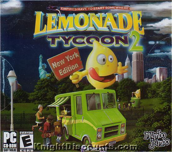 LEMONADE TYCOON 2 New York Edition PC Game NEW Box WinX