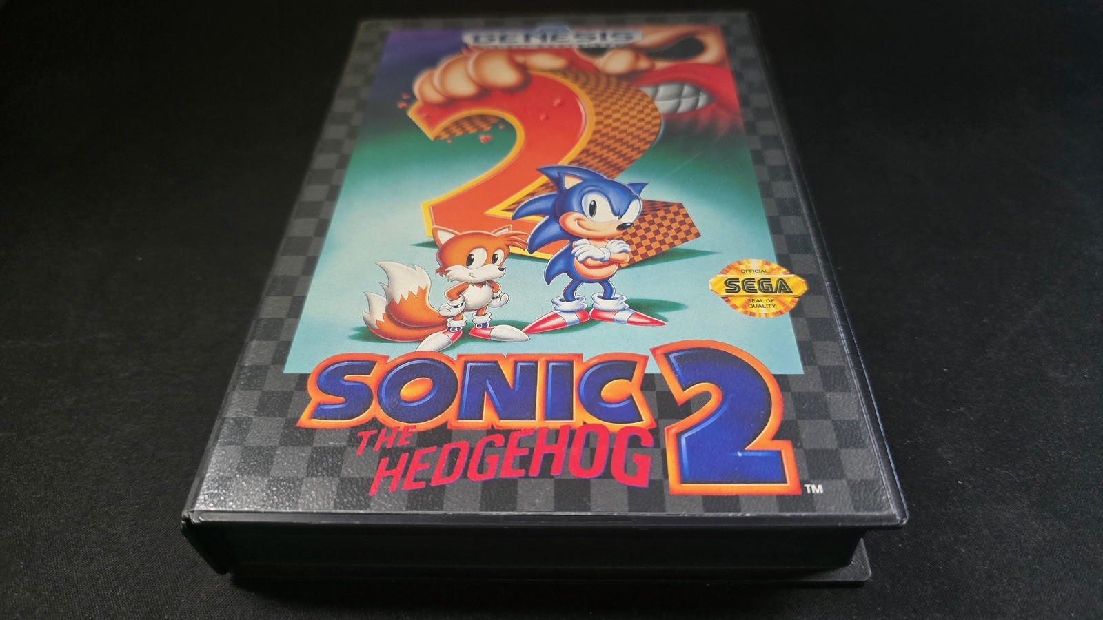 Sonic the Hedgehog 2 Retail Sega Genesis NRMT COMPLETE n box authentic+reg card!