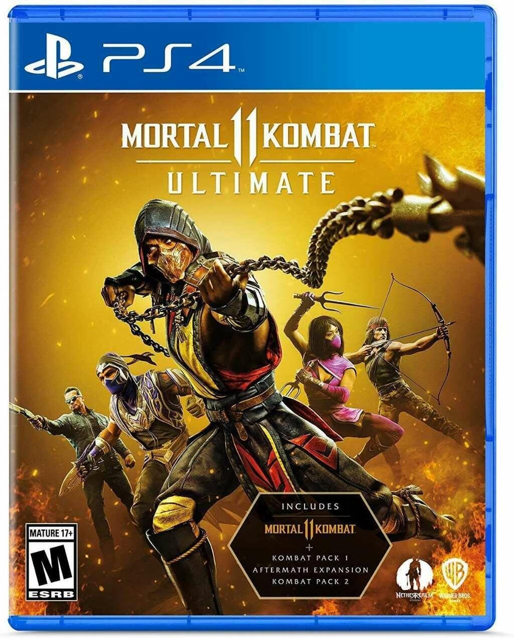 Mortal Kombat 11 Ultimate PS4 (Brand New Factory Sealed US Version) PlayStation