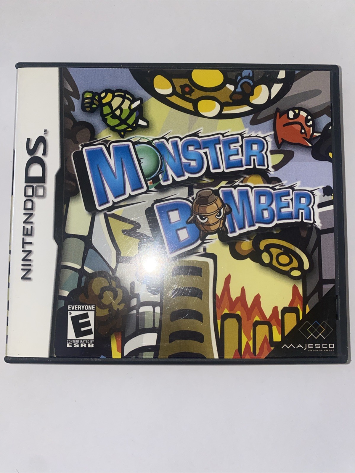 Monster Bomber (Nintendo DS, 2006) Complete In Case