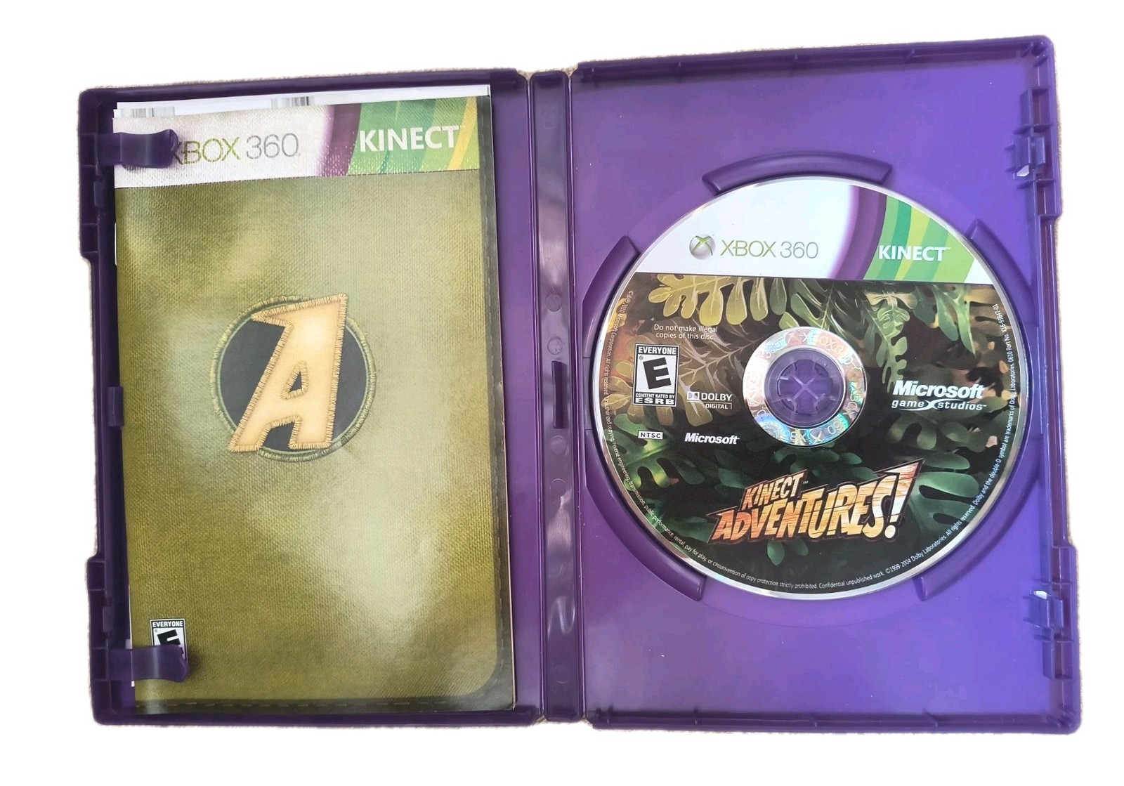Kinect Adventures Microsoft Xbox 360 – 2010 Video Game – Microsoft Game Studios