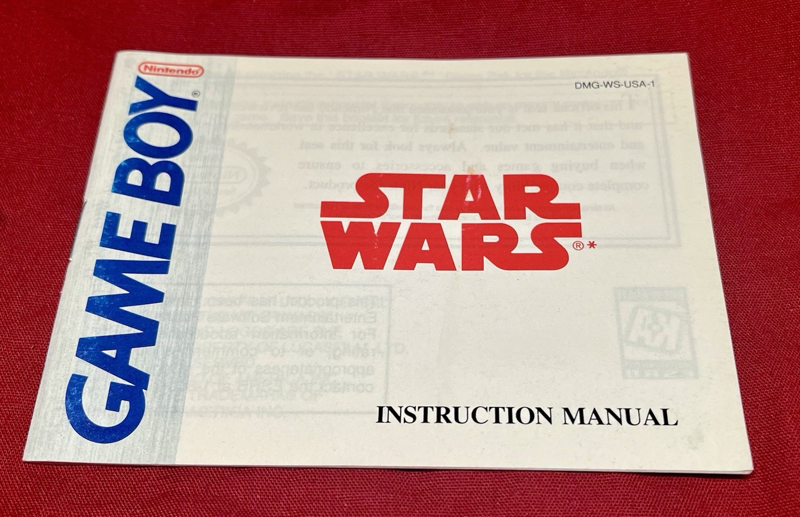 Star Wars Players Choice – Game Boy – COMPLETE – Tested & Working, Nintendo 1996