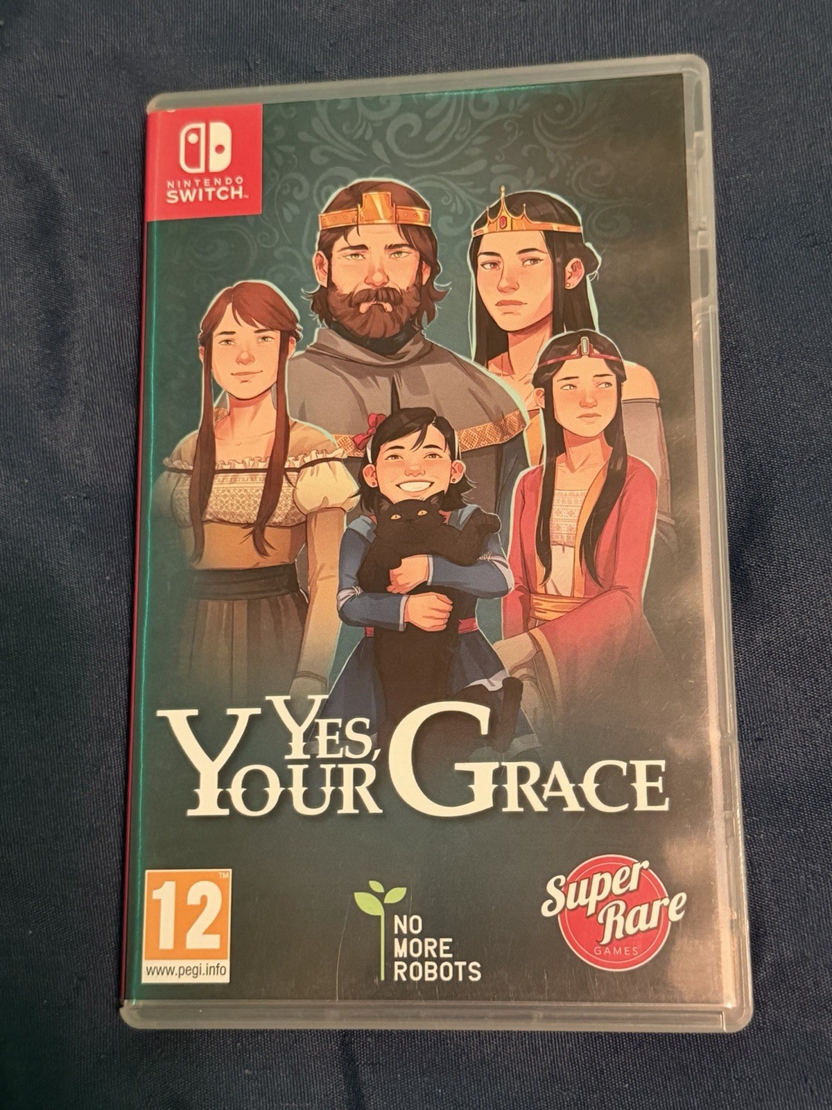 Yes, Your Grace for Nintendo Switch Super Rare Game with Cards and Sticker