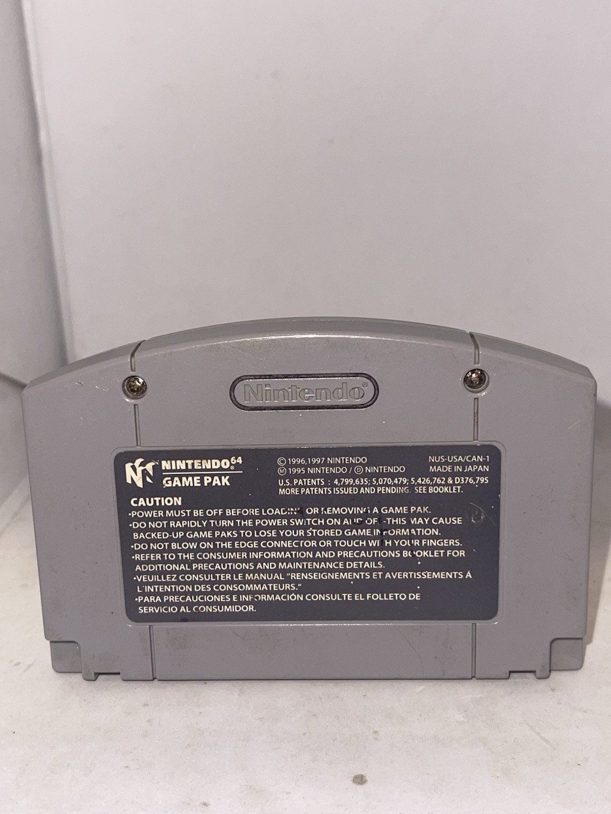 International Superstar Soccer ’98 N64 (Nintendo 64, 1998) NUS-006 USA