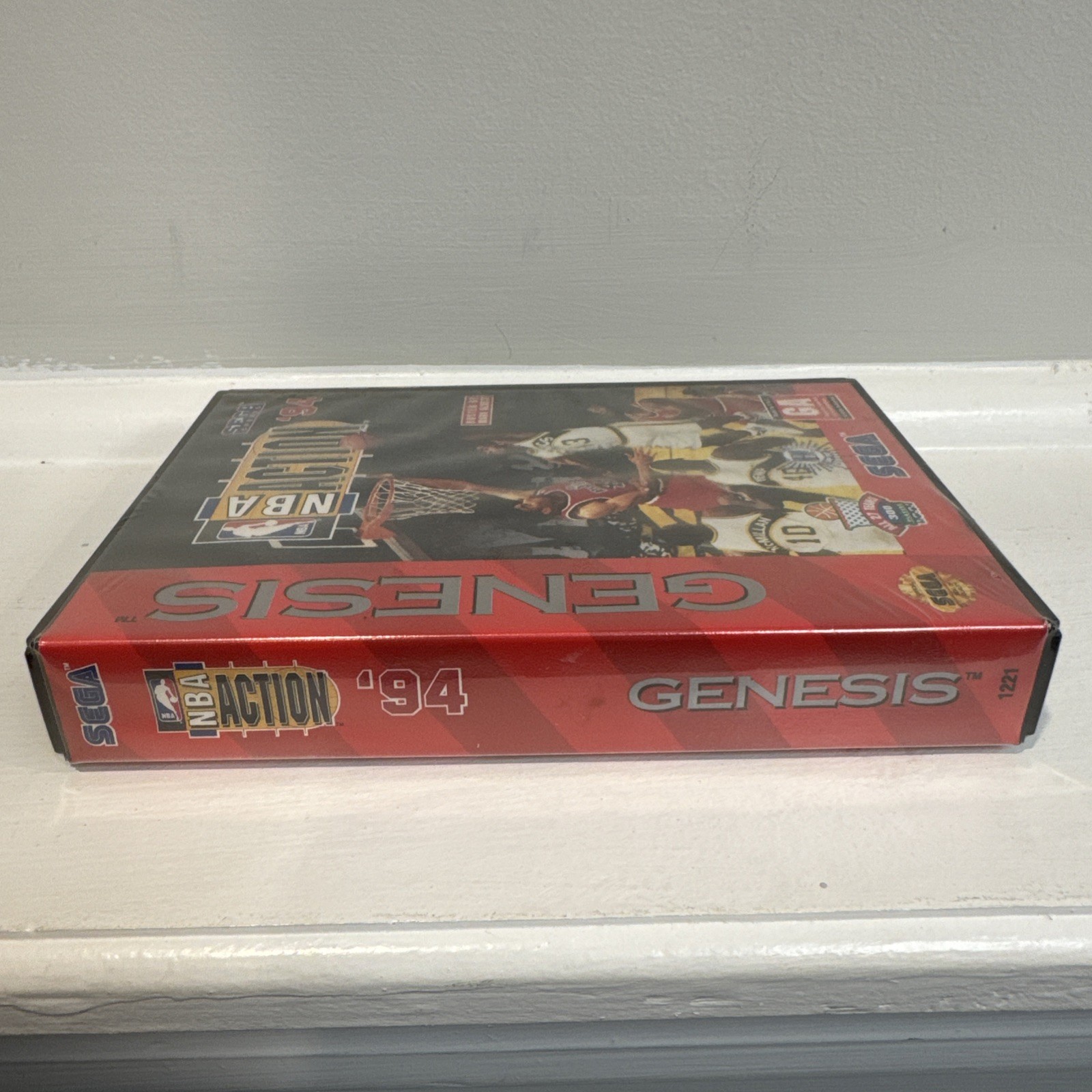 NBA Action ’94 *Sega Genesis Brand New Factory Sealed + Hang Tab EXCELLENT SHAPE