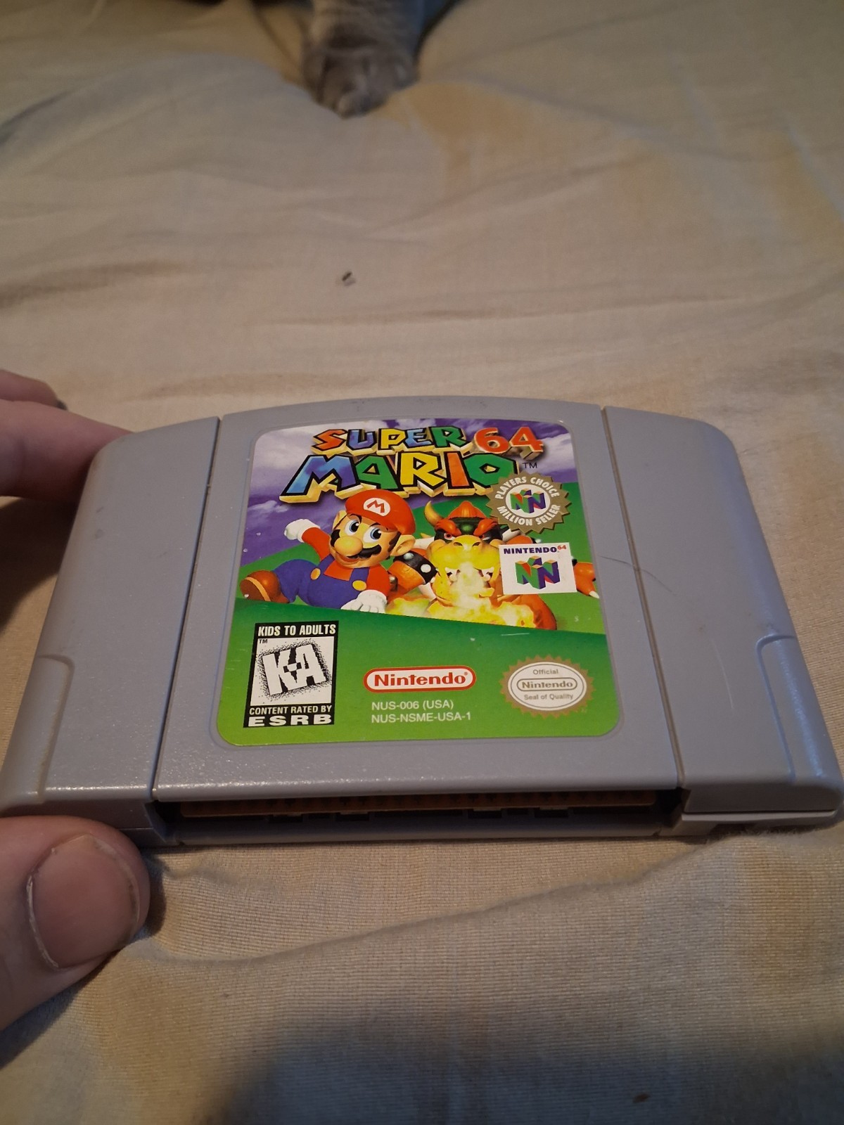 Super Mario 64 (Nintendo 64 N64, 1996) Cartridge Only – Authentic – Tested