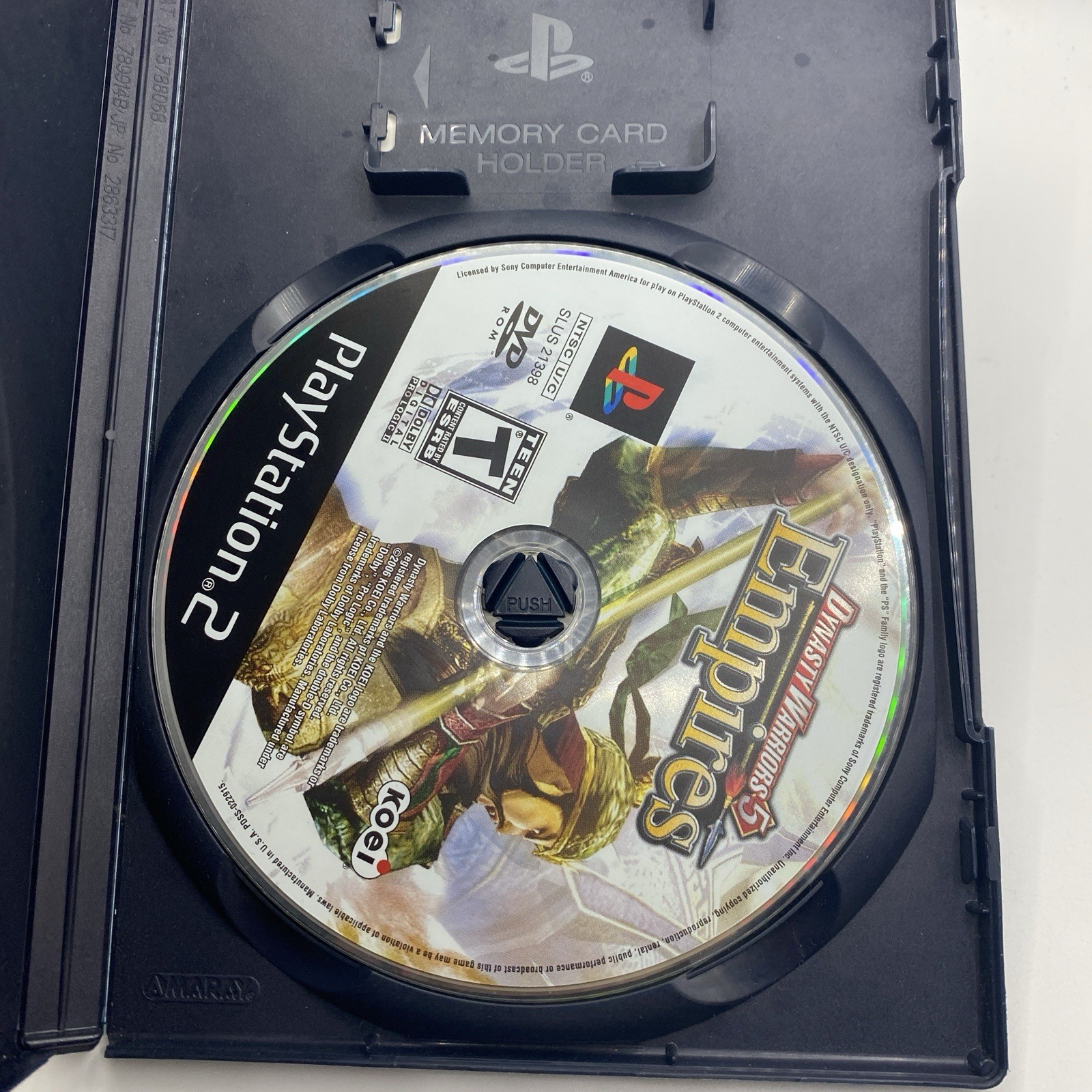 Dynasty Warriors 5 Empires Sony PlayStation 2 *Tested* WATER DAMAGED COVER ART