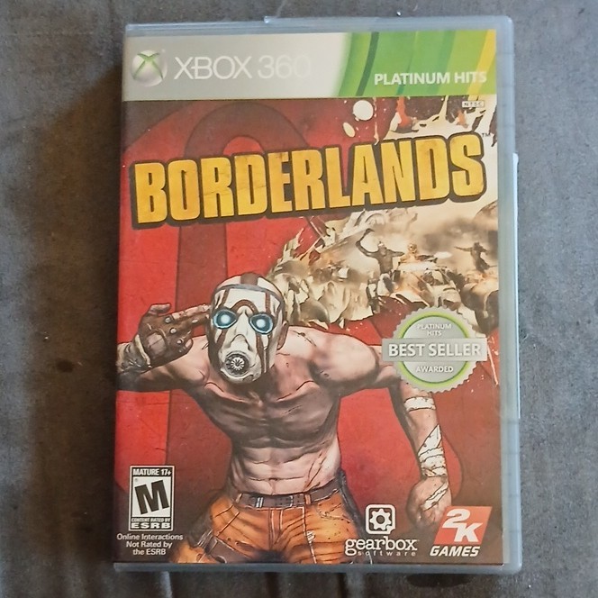 2K Games Borderlands Platinum Hits Xbox 360 NTSC-U/C Role Playing Shooter M