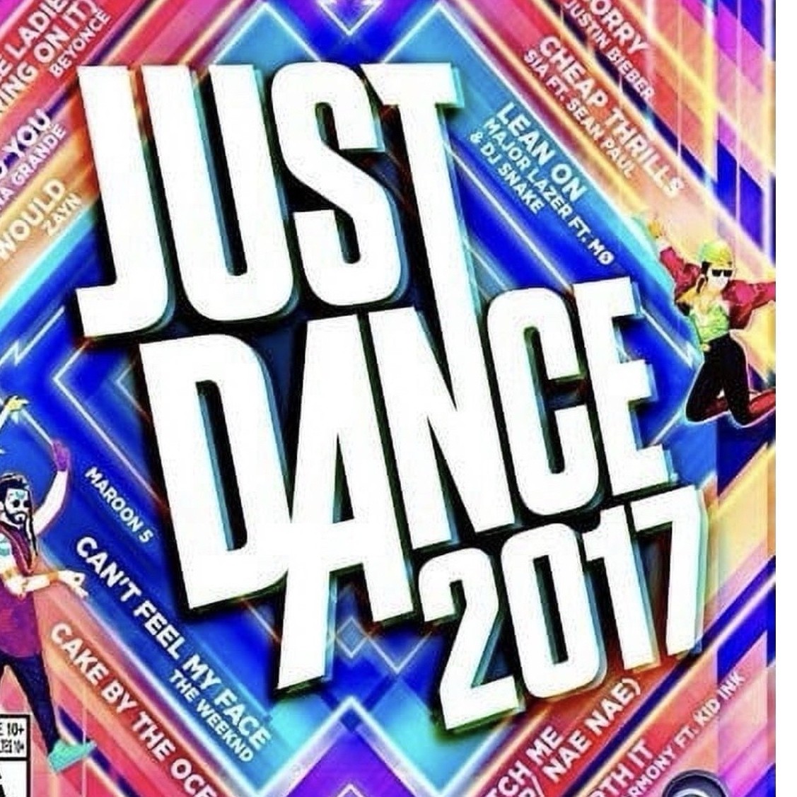 (44)Ubisoft Just Dance 2017 PS3 Just Dance Series Music & Dance Multiplayer E10+