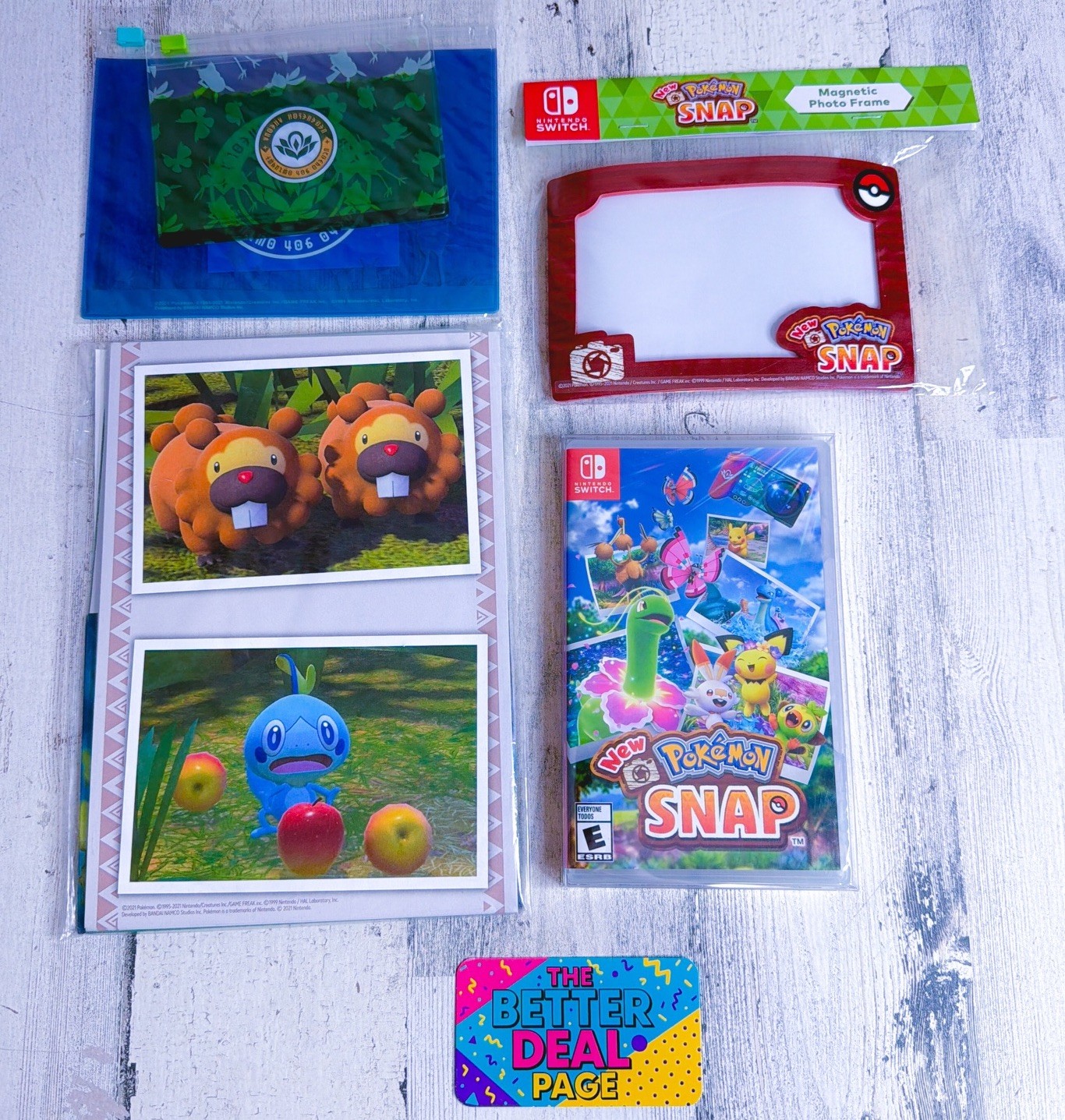 New Pokemon Snap Switch Brand New Factory Sealed Game Bundle W/ Bonus Gifts