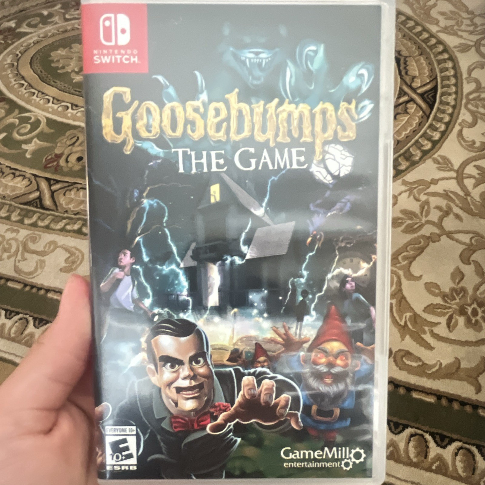 GameMill Goosebumps The Game Nintendo Switch NTSC-U/C E10+ 2018 Single