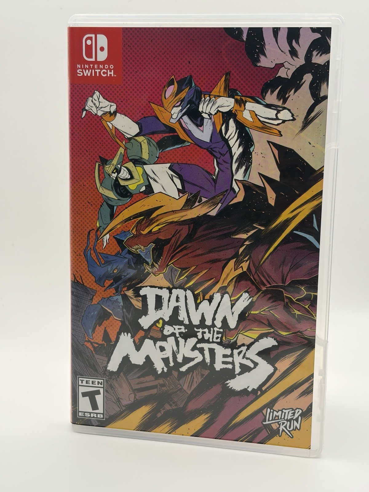 Dawn of the Monsters Limited Run 136 Nintendo Switch w/booklet Mint Complete