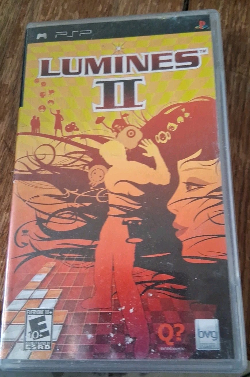 LUMINES II – PSP Sony PlayStation Portable. Complete In Case!