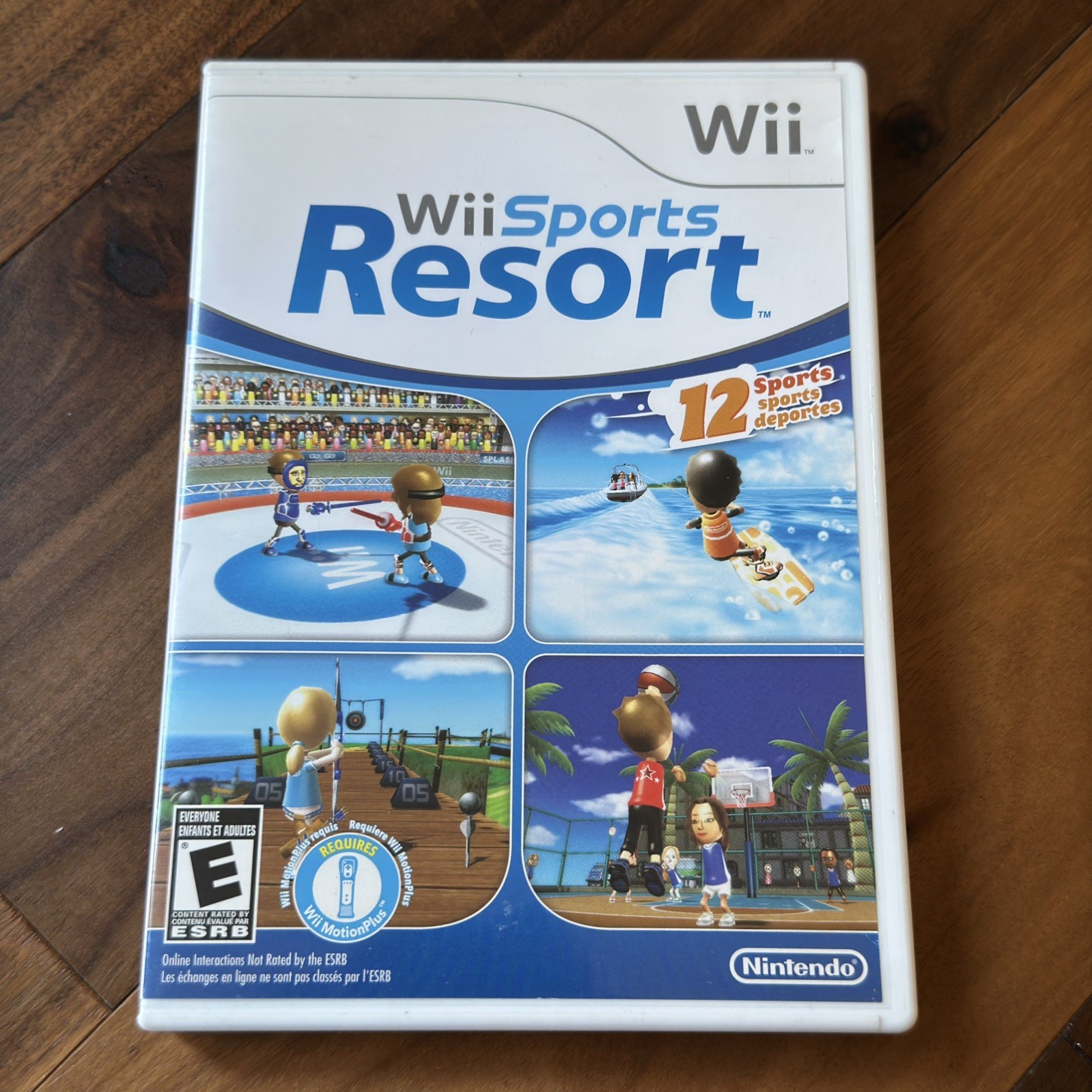 Wii Sports Resort – Nintendo Wii Complete in Box with Manual and Inserts CIB