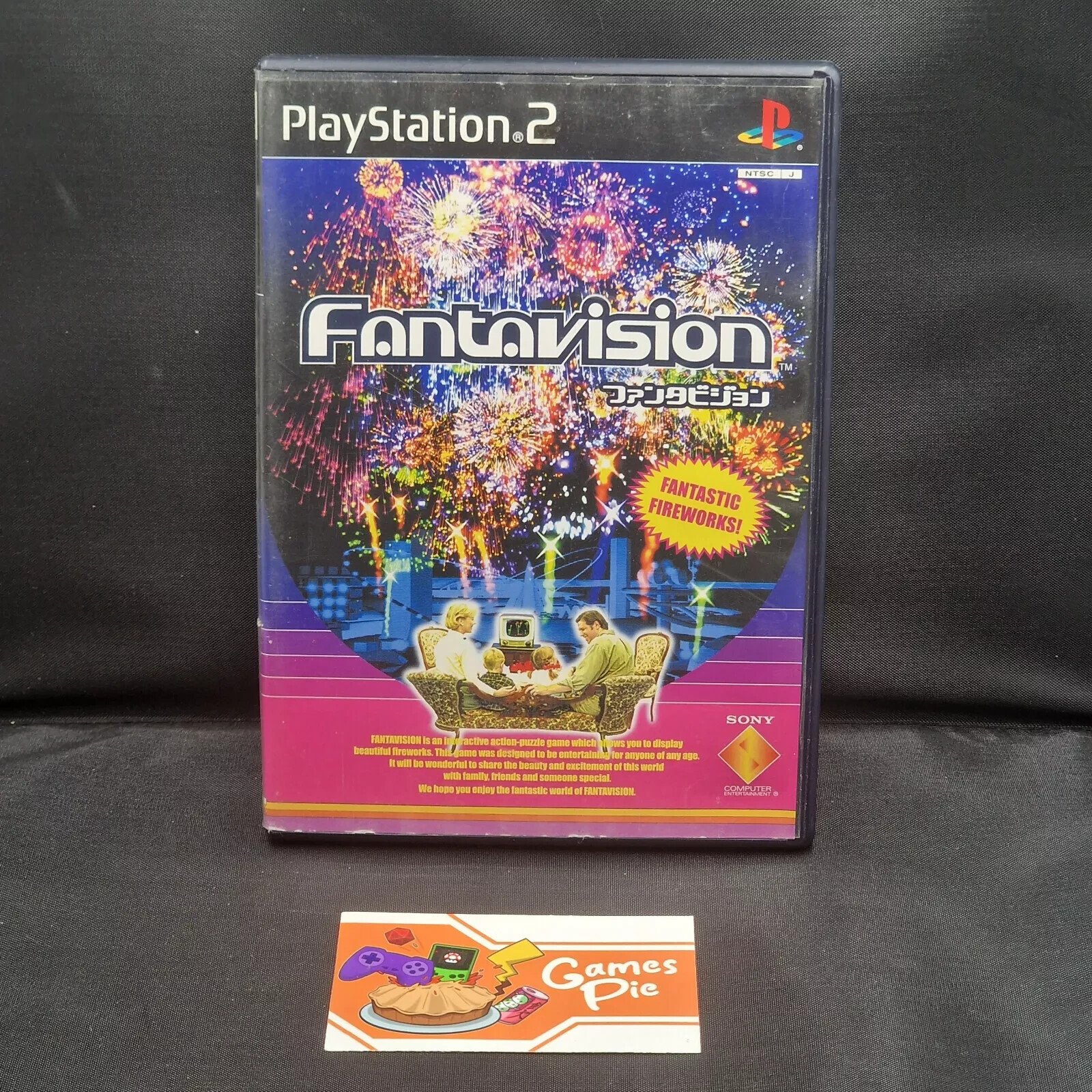 Fantavision PlayStation 2 PS2 Japan NTSC-J Complete With Working Manual