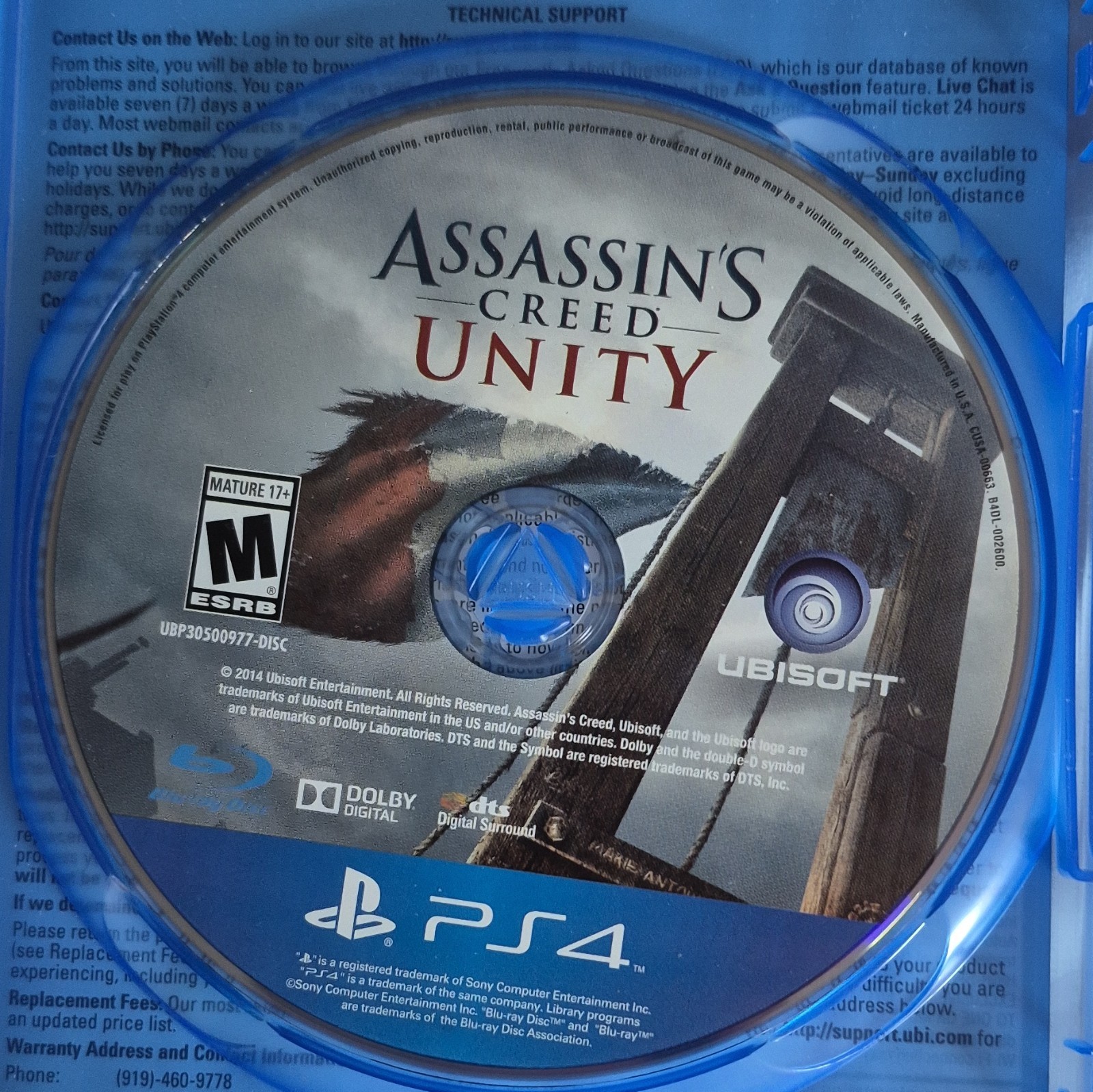 Ubisoft Assassin’s Creed Unity Limited Edition PS4 2014 Action