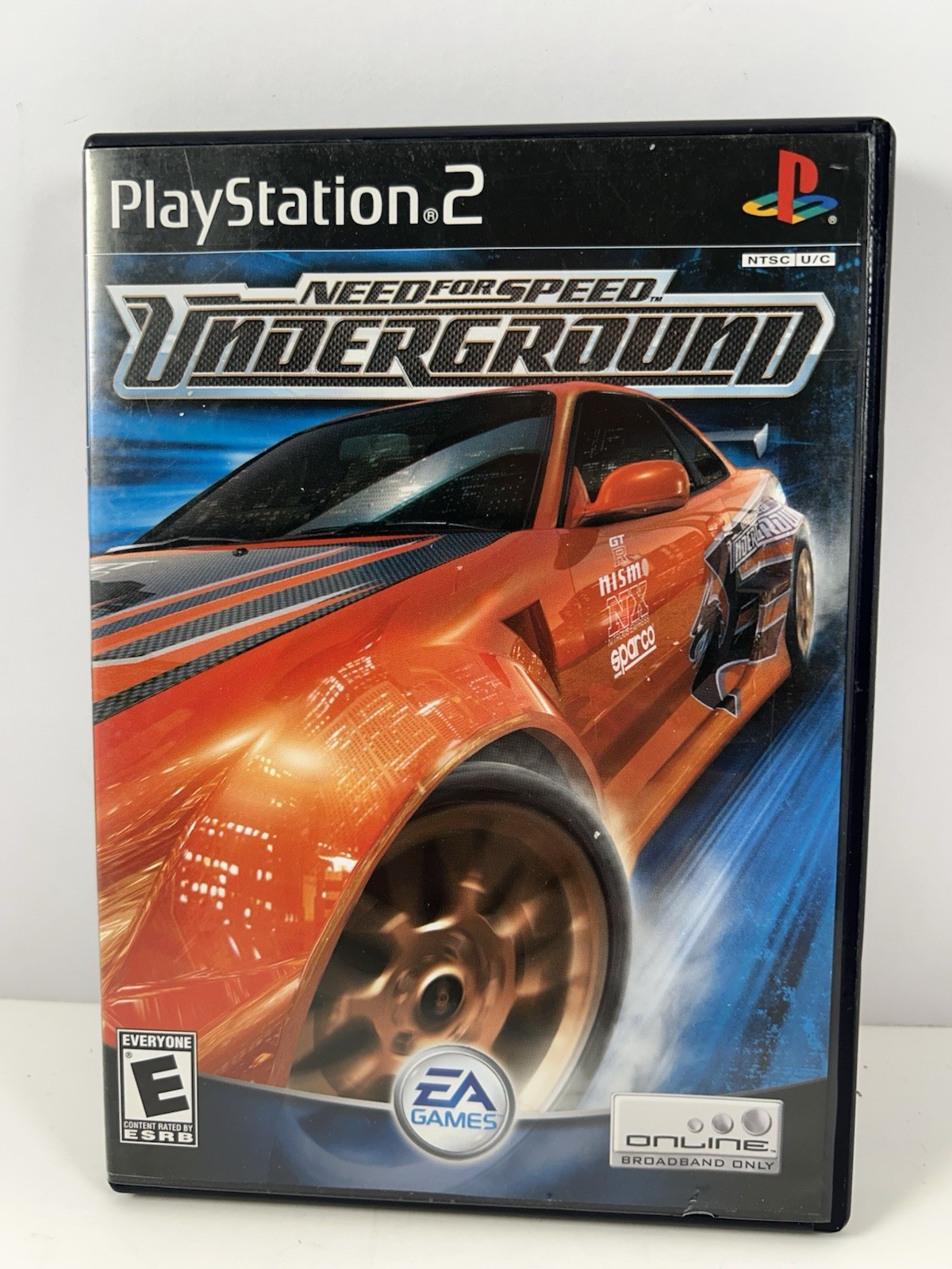Need for Speed Underground (Sony PlayStation 2 PS2, 2003) Black Label – Tested