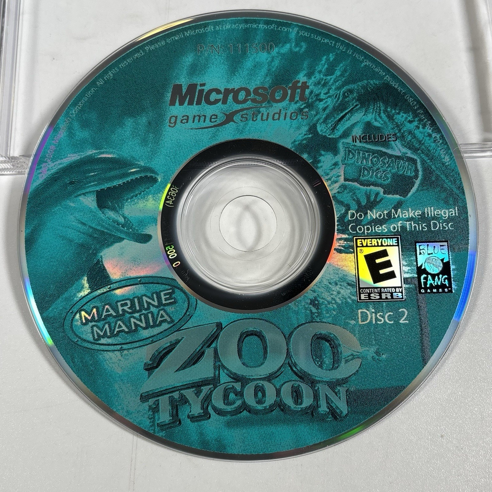 Zoo Tycoon Complete Collection (PC Game, 2003, 2-Disc Set) W/ Slipcover CD