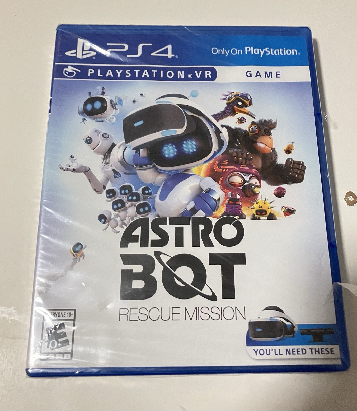Astro Bot Rescue Mission – PSVR Required – Sony PlayStation 4 PS4 New Read