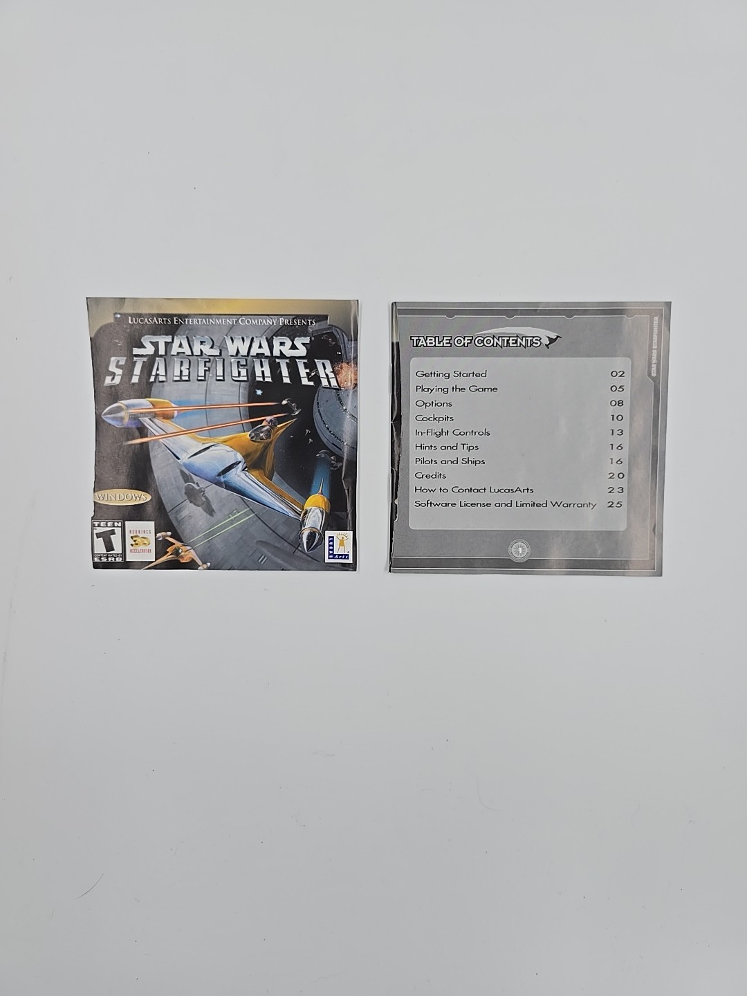 Star Wars Starfighter (Windows PC, 2002)