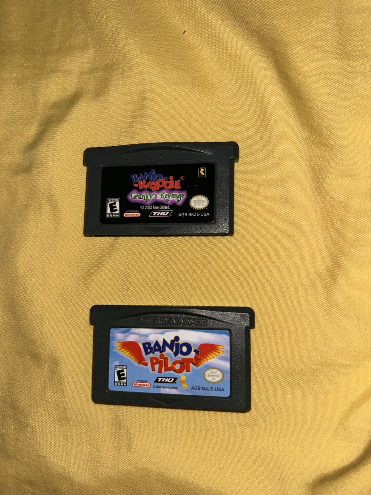 Banjo-Kazooie: Grunty’s Revenge And Banjo Pilot For GBA Authentic