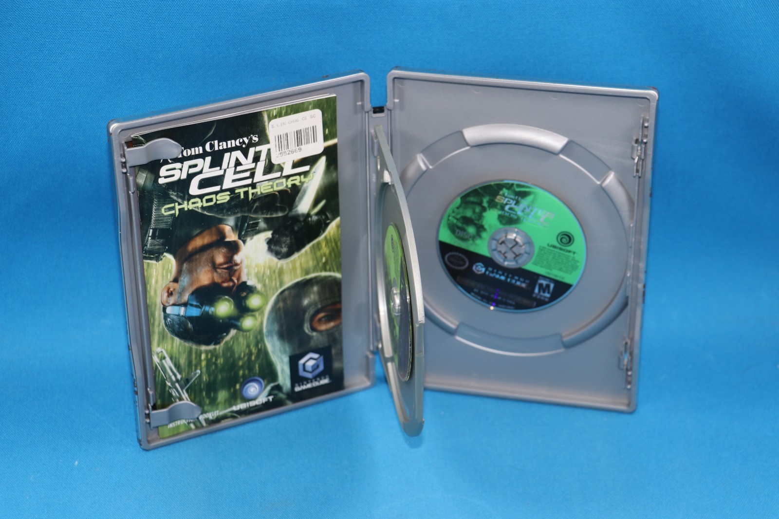 NINTENDO GAMECUBE TOM CLANCYS SPLINTER CELL CHAOS THEORY LIMITED EDITION CIB