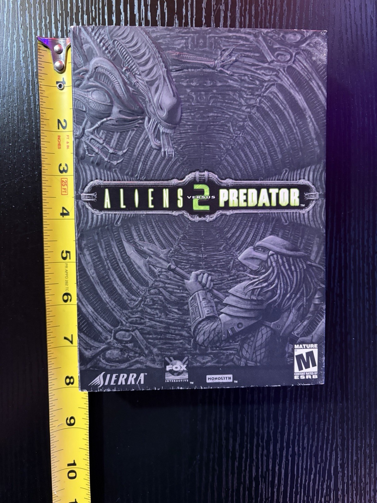 Aliens vs. Predator 2 SMALL BOX Brand New For Windows (PC, 2001) NOT BIG BOX