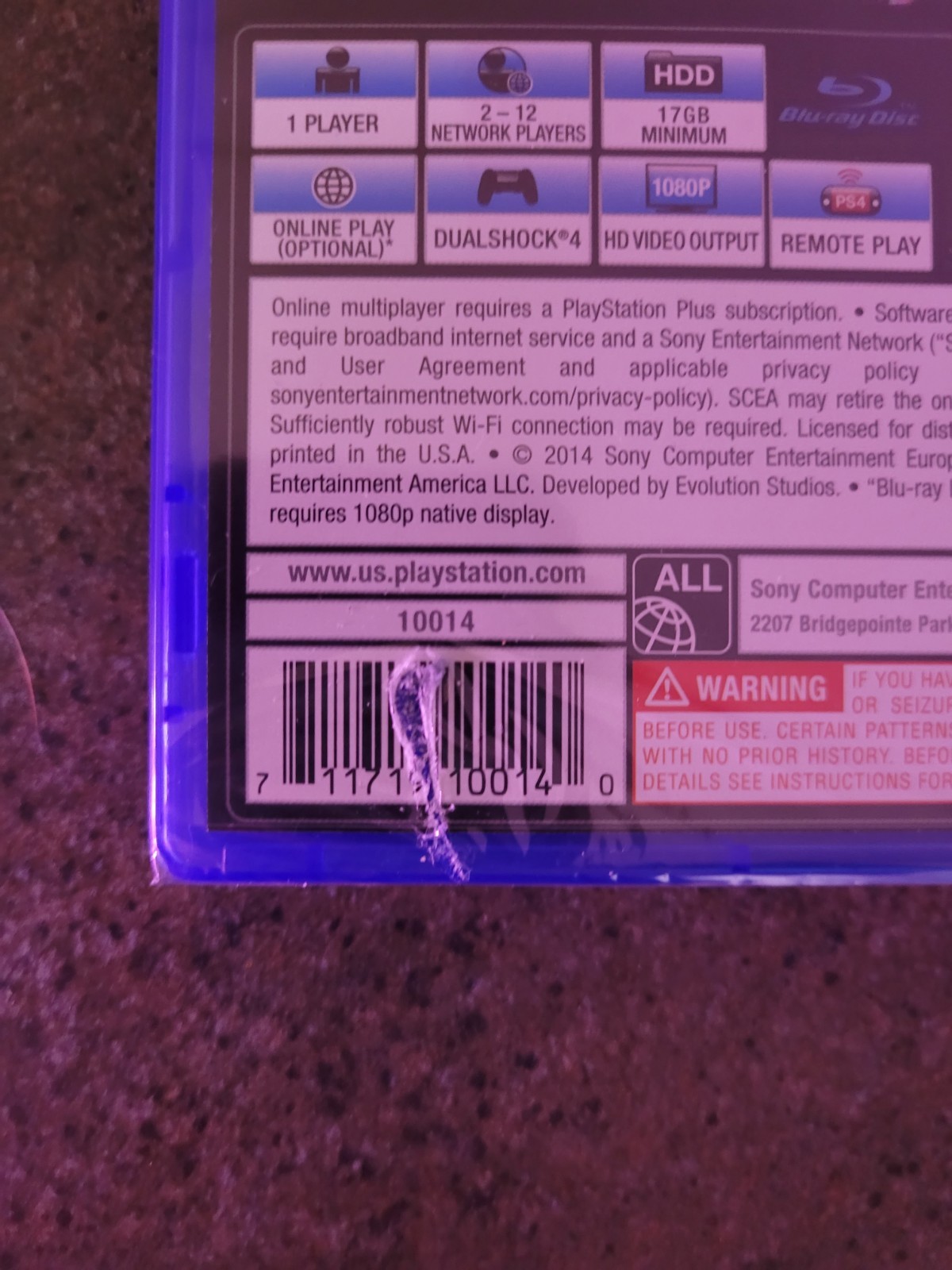 Driveclub (Sony PlayStation 4, 2014)