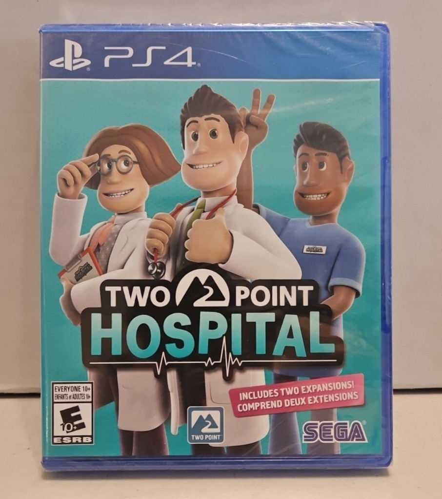 PS4 TWO POINT HOSPITAL Game By Sega – New & Sealed