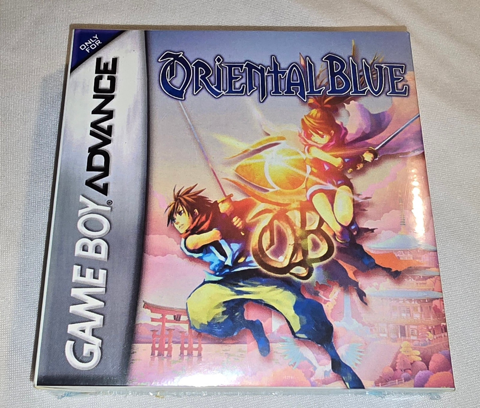 New ORIENTAL BLUE Game Boy ADVANCE Fishy Face Games FACTORY SEALED Fishyface GBA