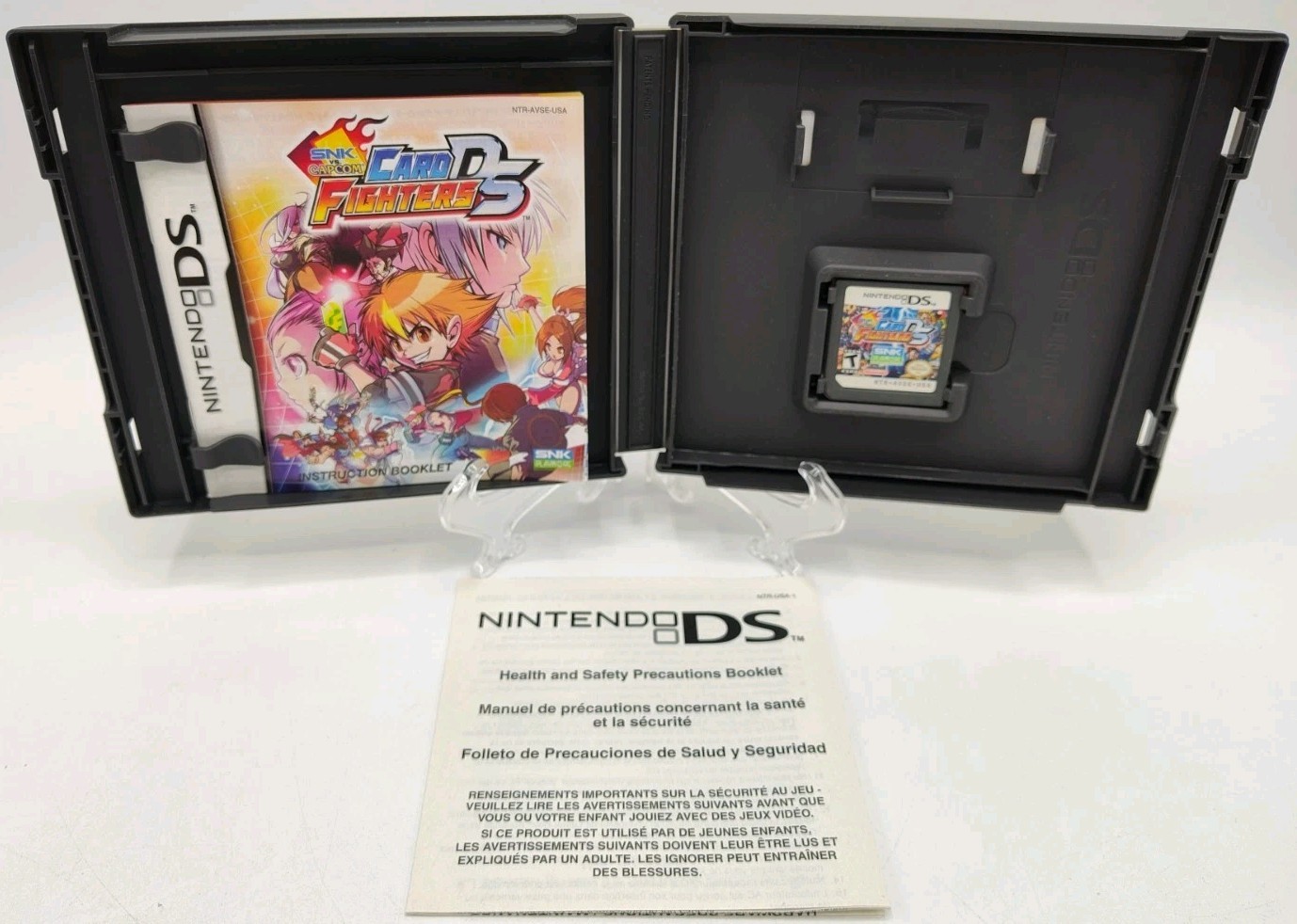 SNK vs. Capcom: Card Fighters (Nintendo DS, 2007) *CIB* Great Condition* Tested!