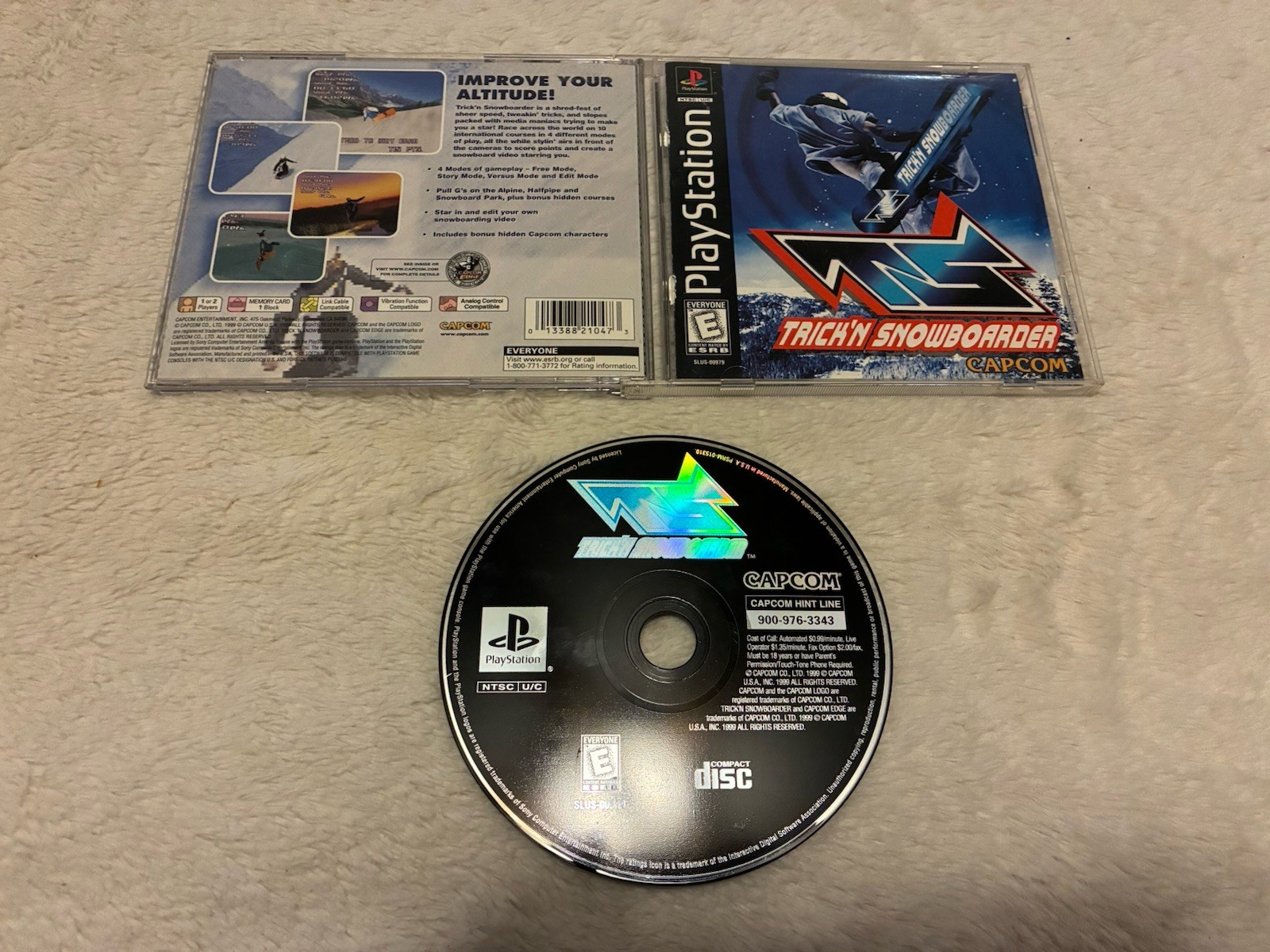 Trick’N Snowboarder (Sony PlayStation 1, 1999 PS1)-