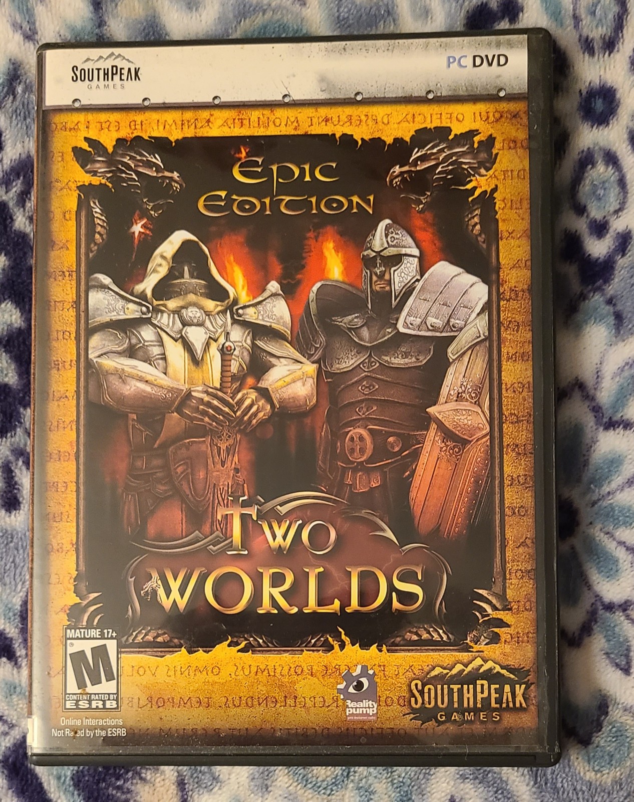 Two Worlds: Epic Edition Game PC DVD 2008 SouthPeak M Mature 17+ Adventure Role