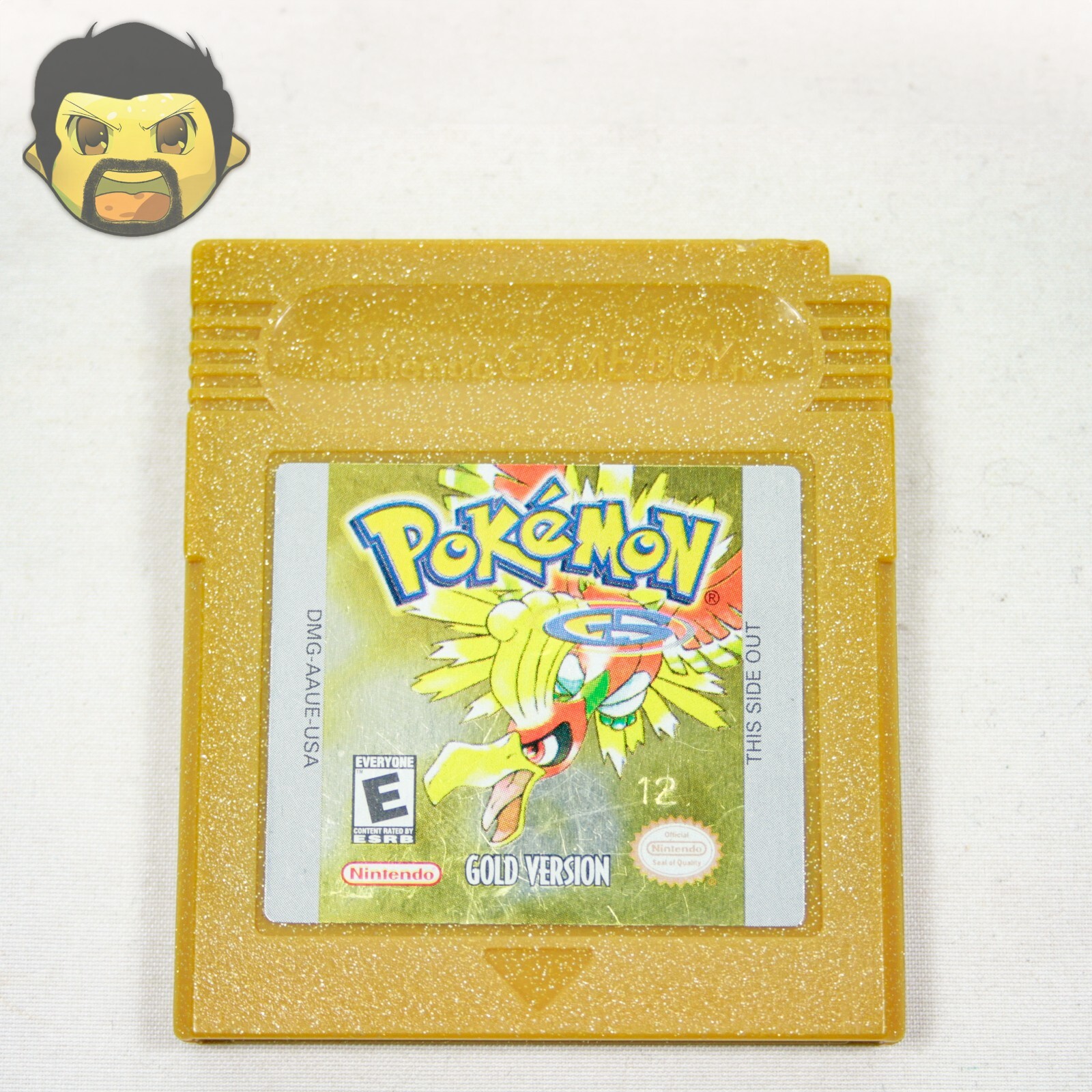 Pokemon Gold Gameboy Color Authentic Game Nintendo GBC 2000 New Save Battery E