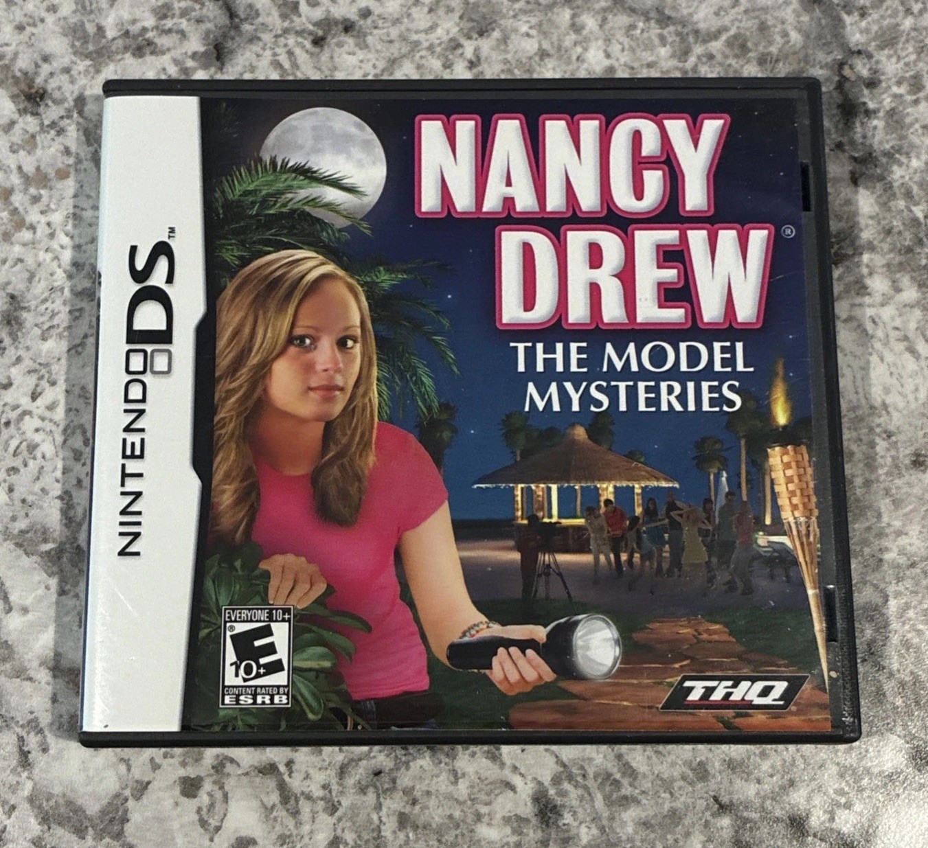 Nintendo DS – Nancy Drew Model Mysteries Video Game Case & Manual Only – No Game