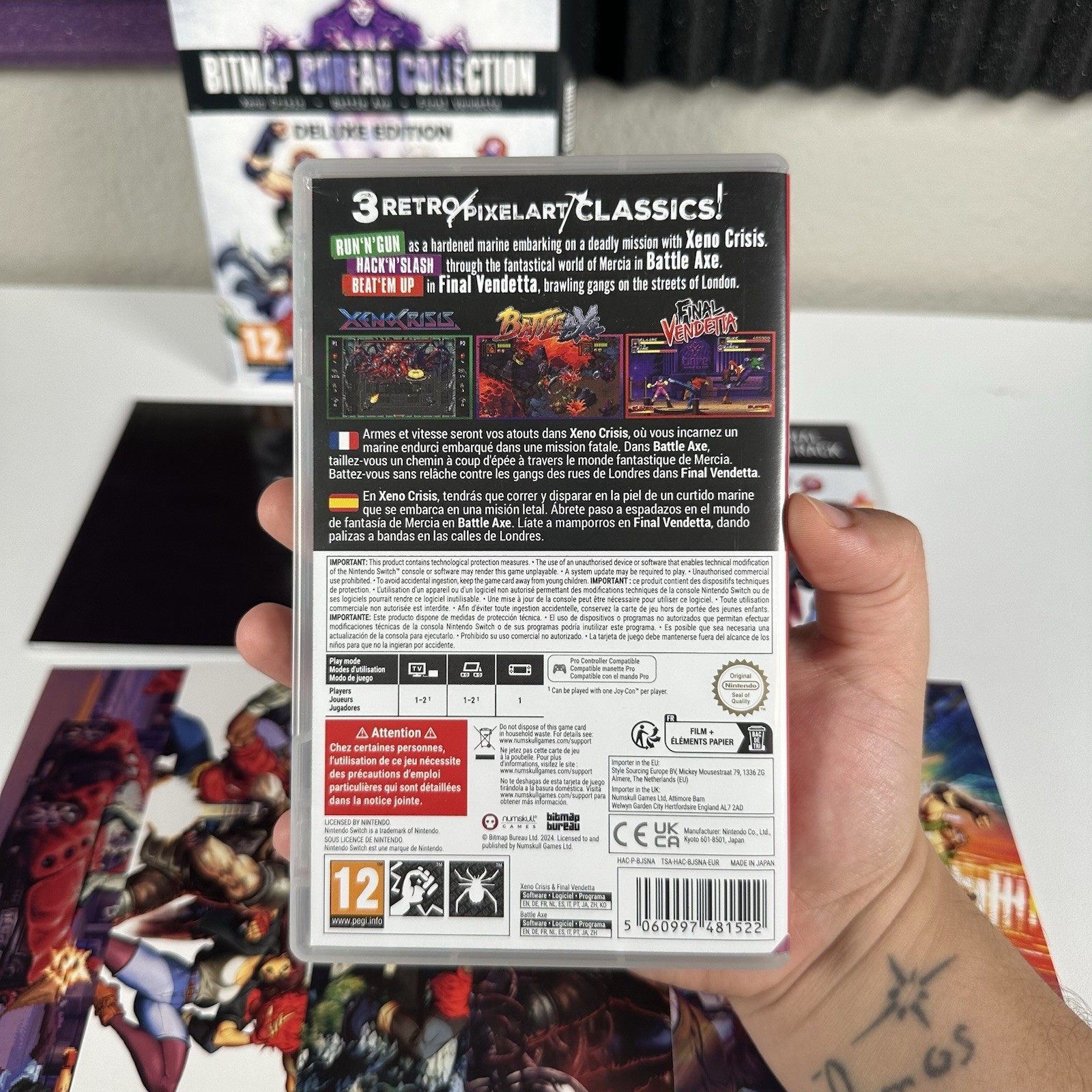 Bitmap Bureau Deluxe Edition Collection (Nintendo Switch) – *PAL VERSION*