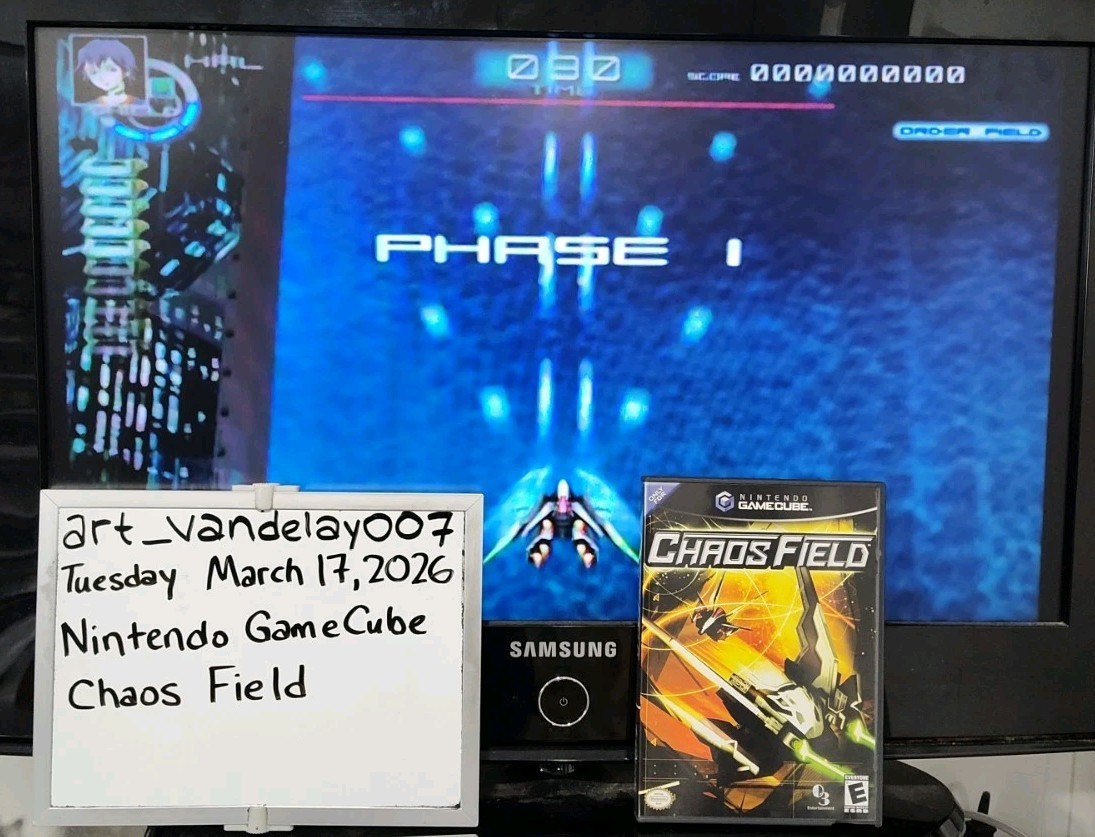 Chaos Field – (GameCube, 2005) *CIB* Great Condition* Black Label* Tested!