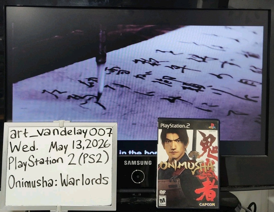 Onimusha: Warlords – (PlayStation 2 PS2, 2001) *CIB* VGC* Black Label* Tested!