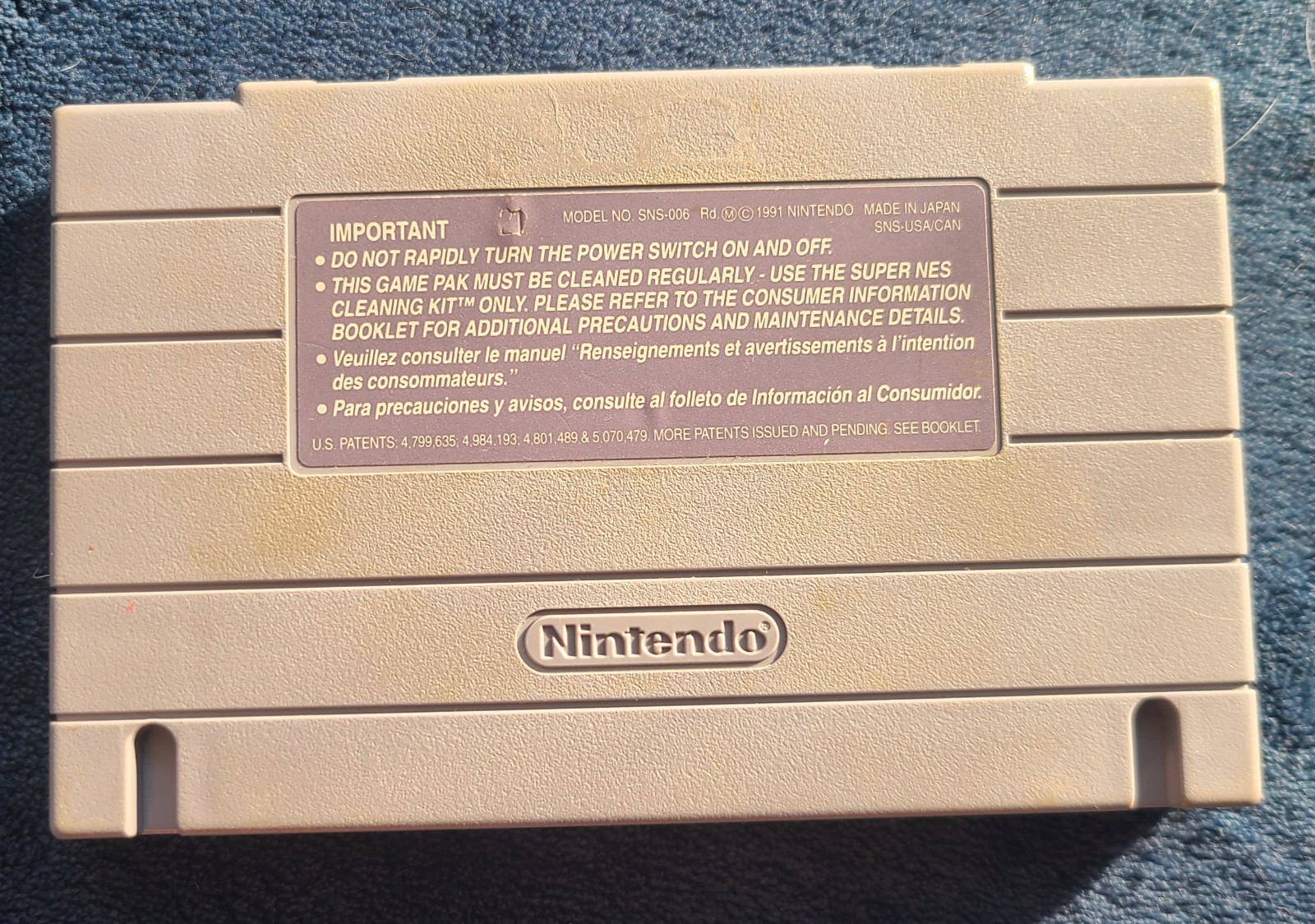 Super Mario Kart (Nintendo SNES, 1992) Cart Only – Authentic & Tested!