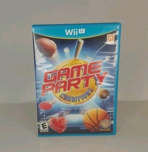 Game Party Champions Nintendo Wii U Complete Tested/Working