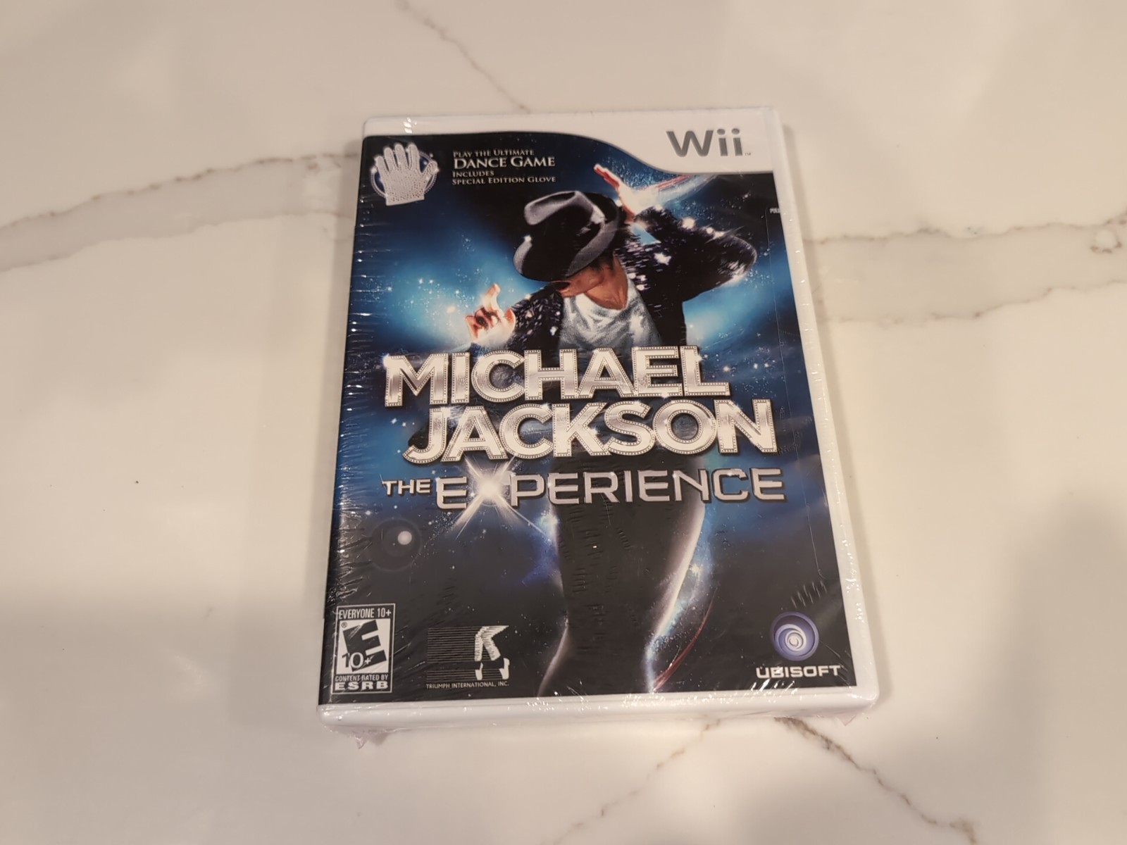 Wii Michael Jackson The Experience Game Special Edition W/Glove Sealed ”READ”