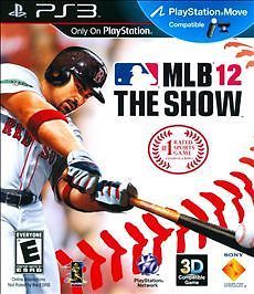 MLB 12: The Show (Sony Playstation 3, 2012) Case and Manual only
