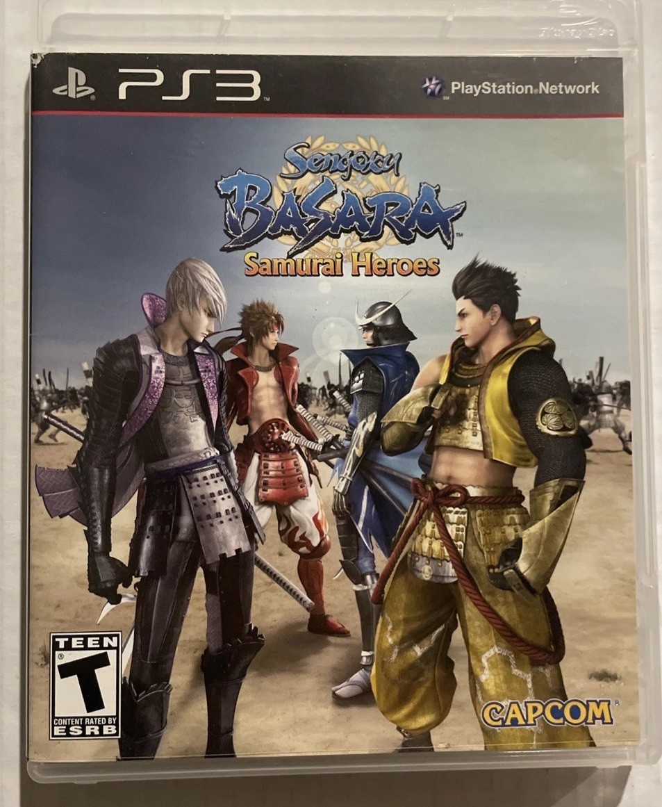 Sengoku Basara: Samurai Heroes (Sony PlayStation 3, 2010) PS3 – Clean Disc