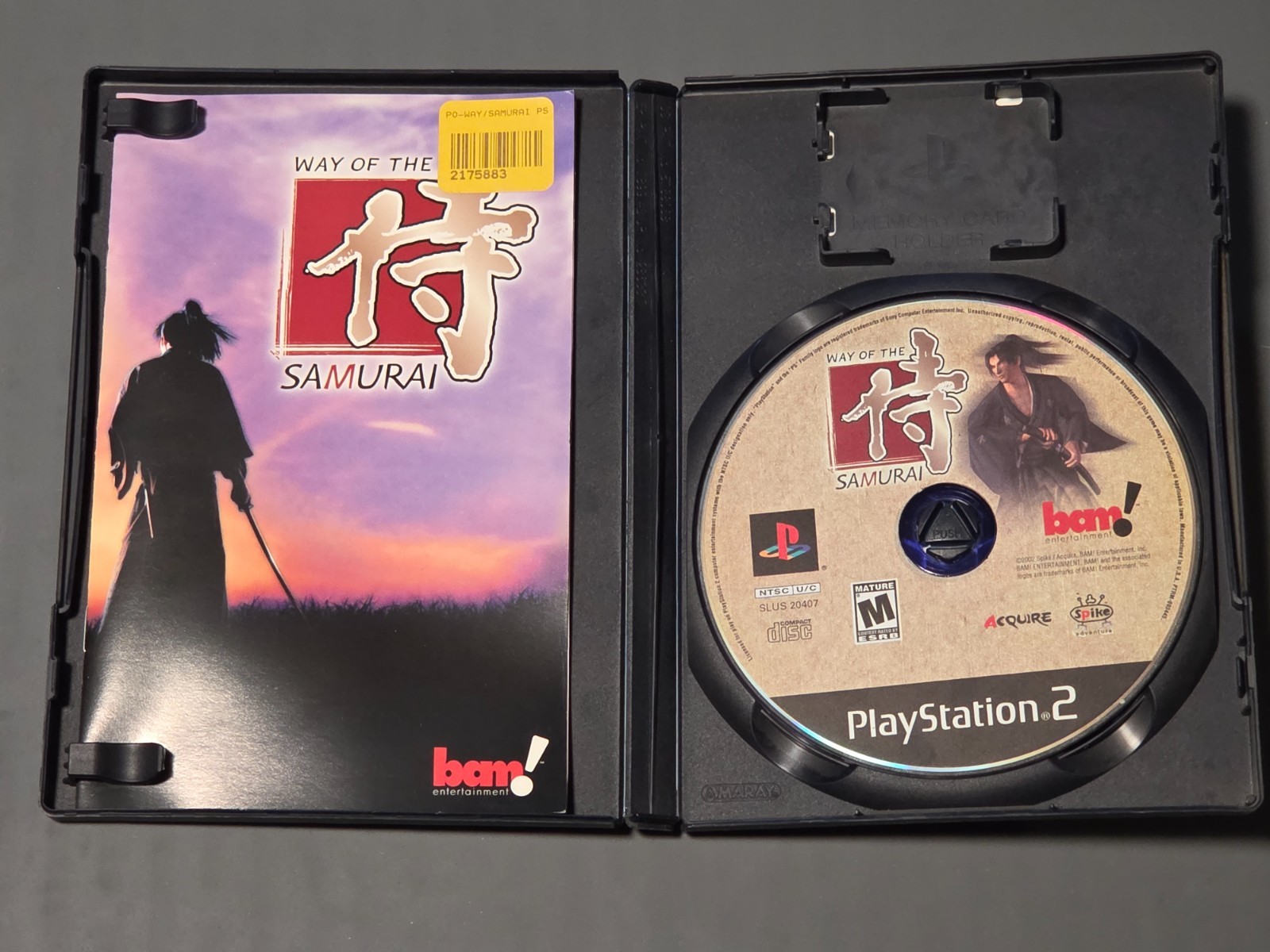 Retro Playstation 2 PS2 Way of the Samurai CiB – Excellent Disc – Tested & Works