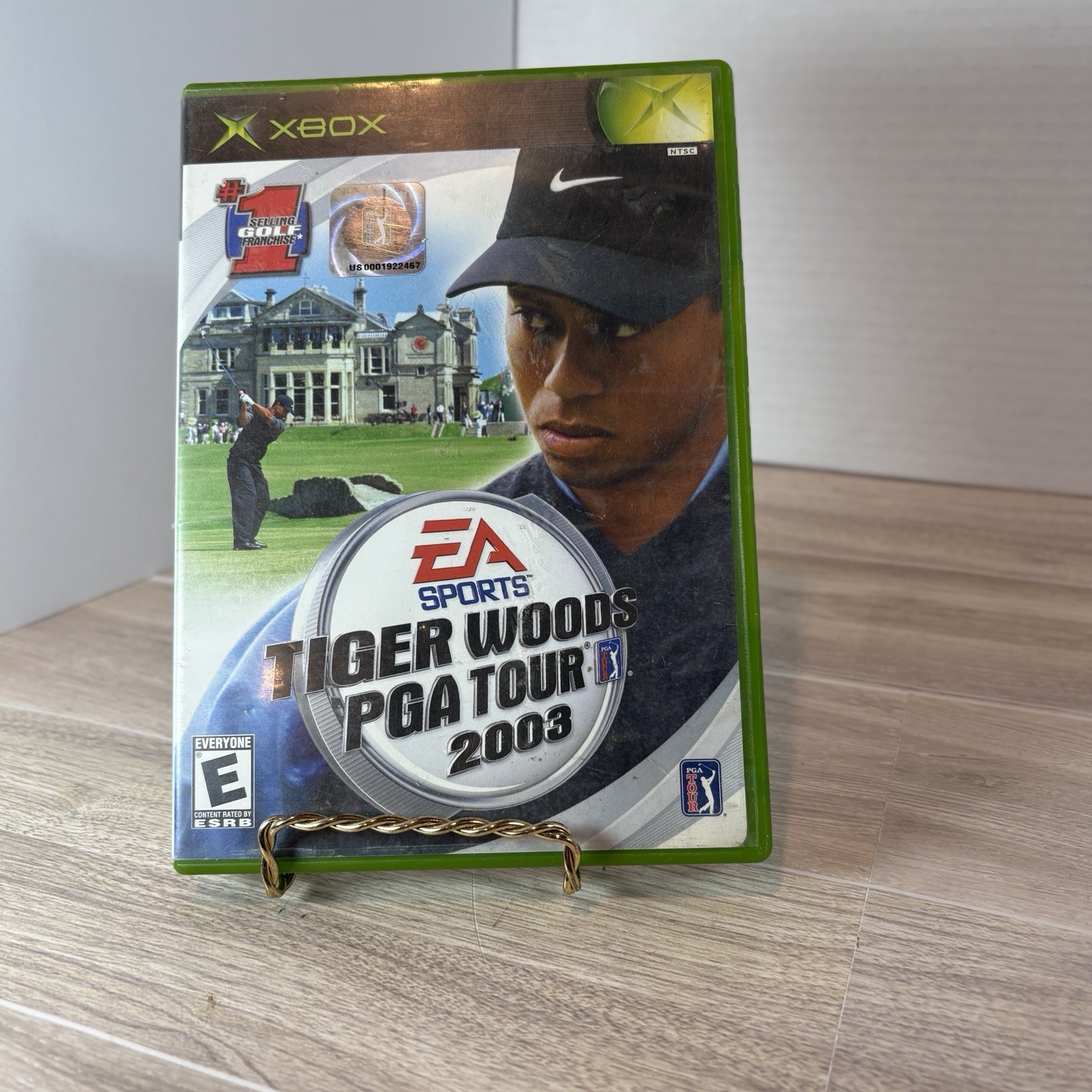 Tiger Woods PGA Tour 2003 Xbox Complete Tested Authentic EA Sports Golf Game