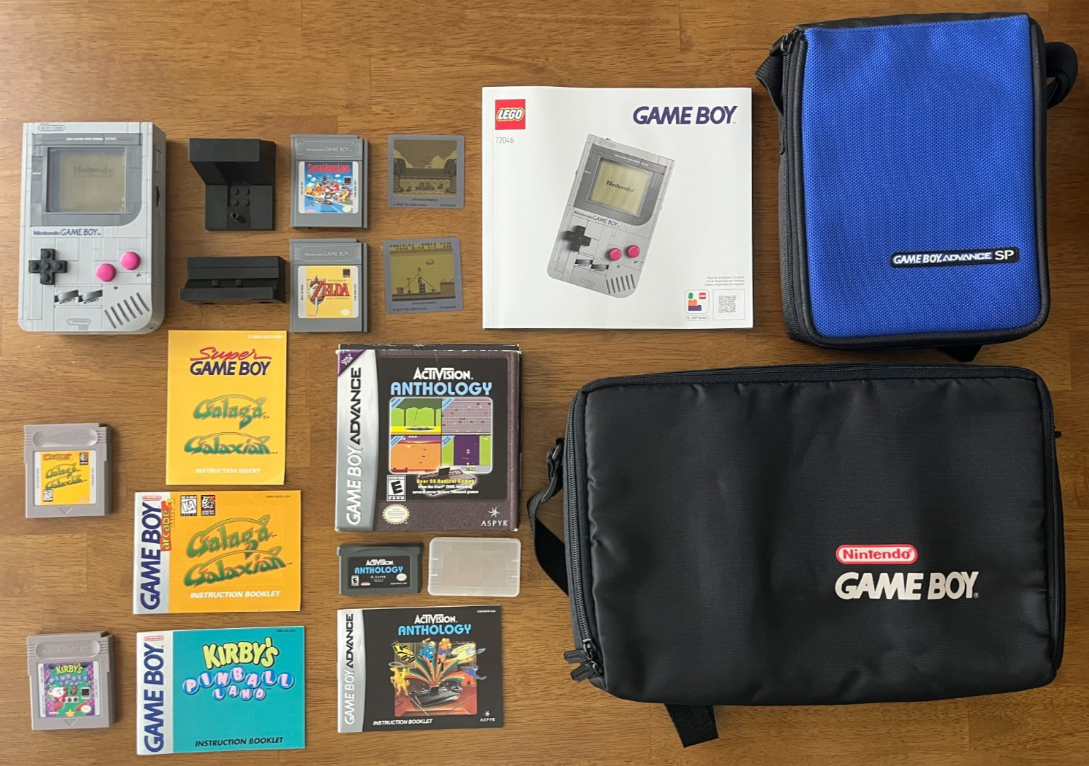Misc LEGO & Nintendo Gameboy Lot (Activision Anthology Kirby’s Pinball Land)