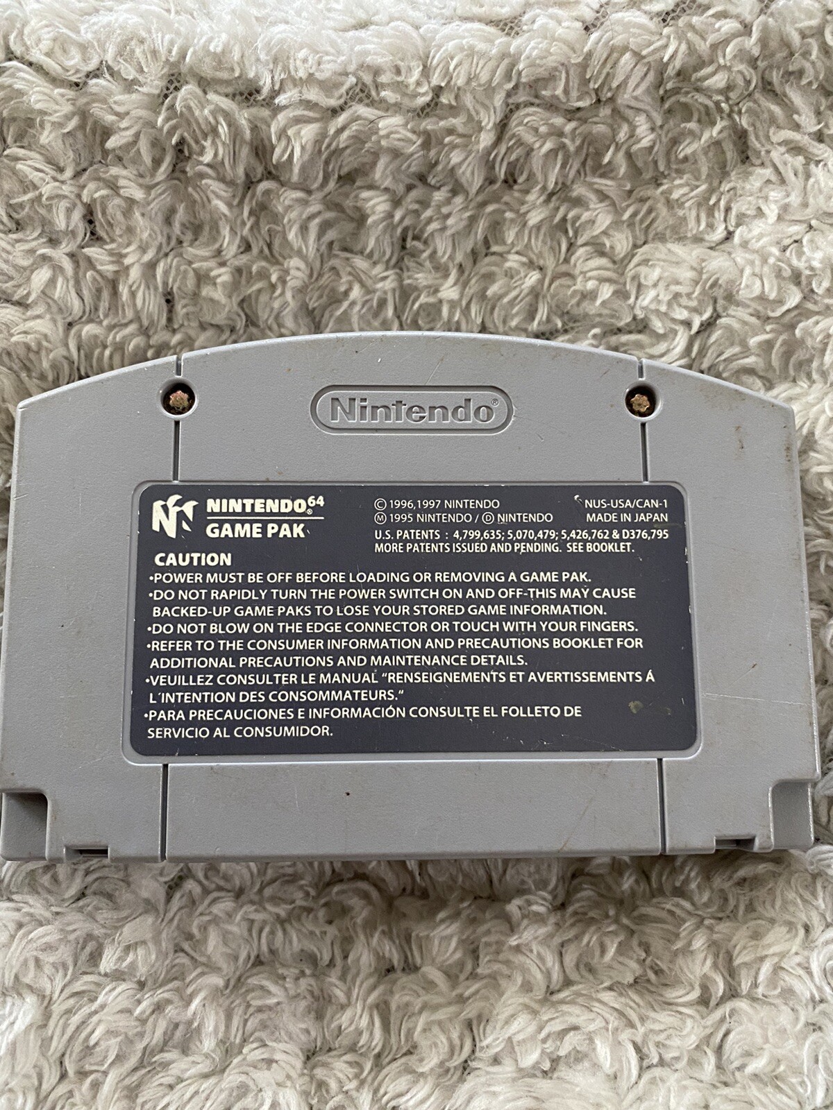 Excitebike 64 (Nintendo 64 N64, 2000) Authentic- Cart Only- Free Shipping
